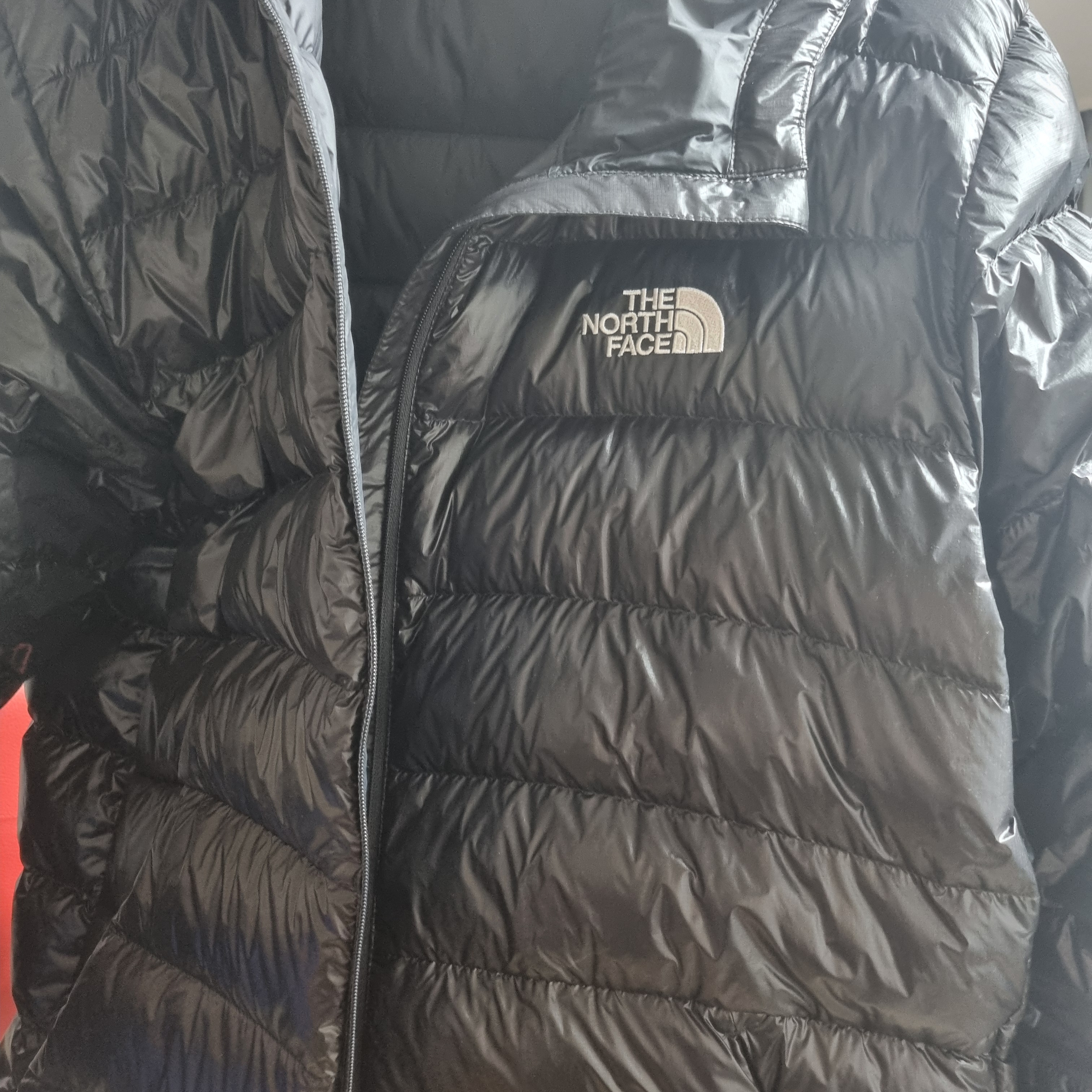 The North Face Matier EX RDS Down Hoodie Black 착용 스타일