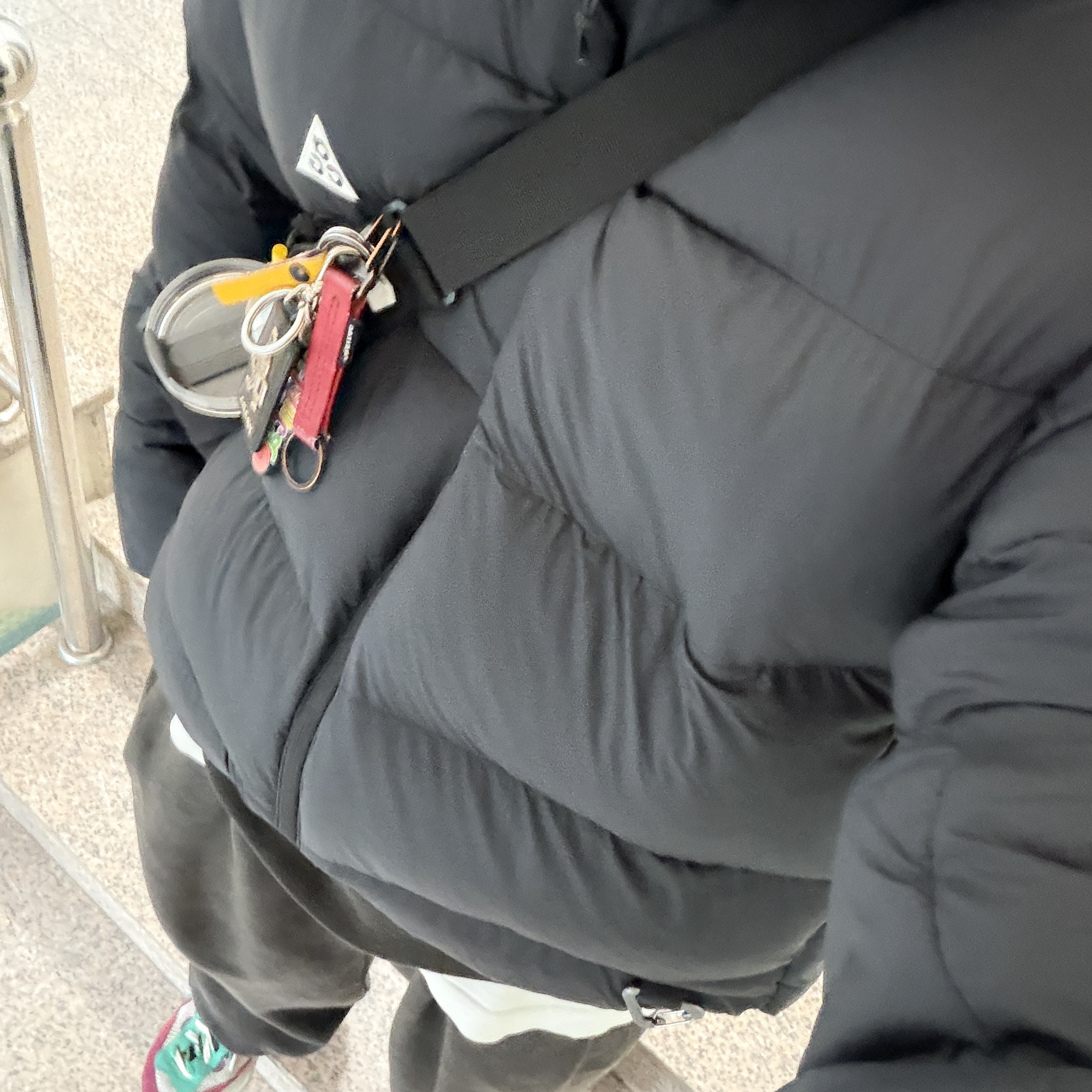 Nike ACG Therma-Fit ADV Lunar Lake Loose Hooded Jacket Black Summit White - Asia, Nike x Sacai VaporWaffle String & Black Villain Red 착용 스타일
