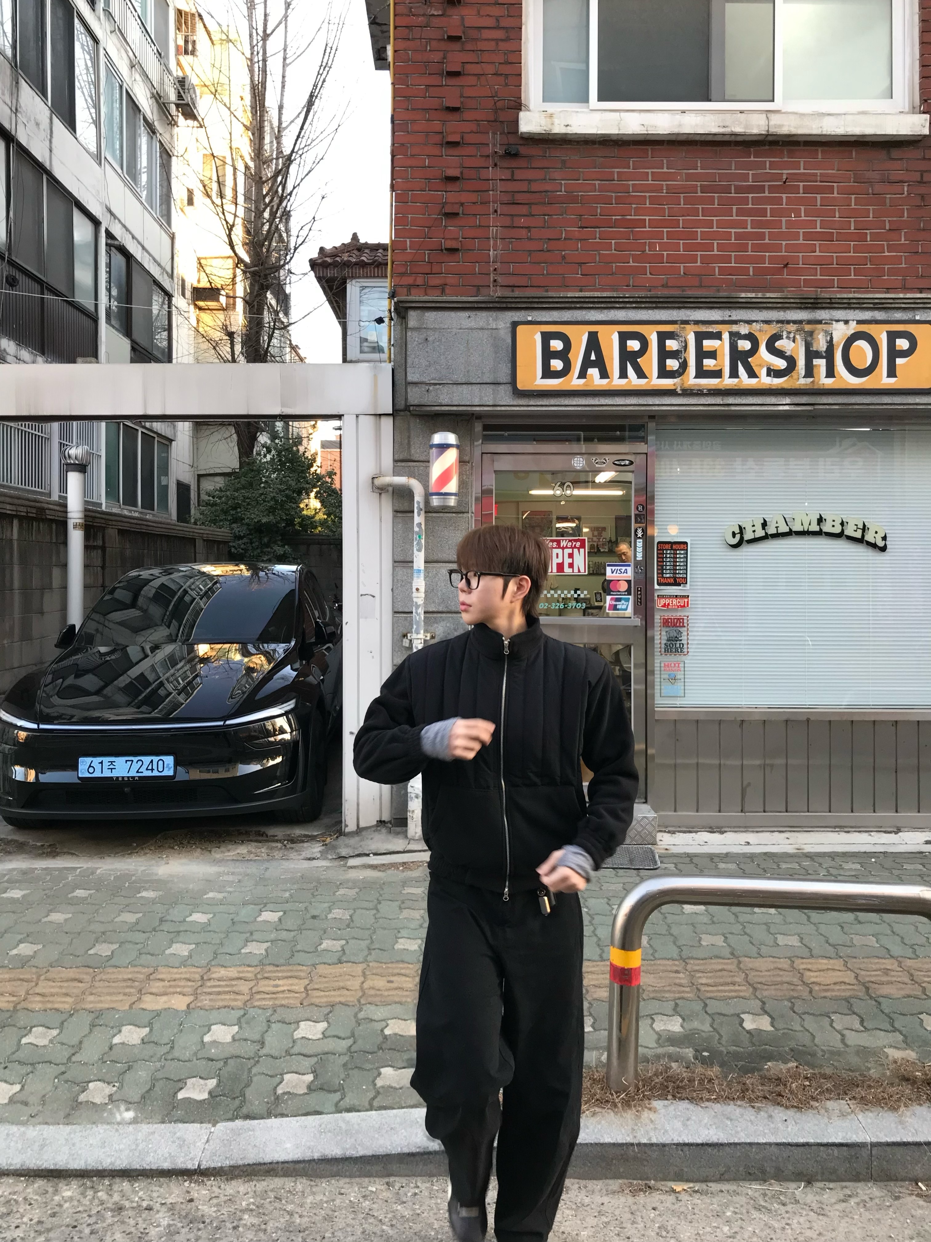 Maison Margiela Keyring Wallet Black, Nike x Bode Astrograbber SP Black and Coconut Milk 착용 스타일 - 4