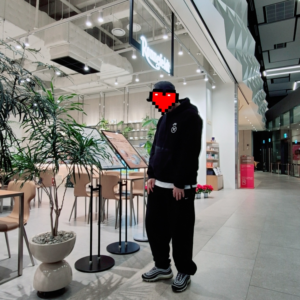 Nike x Yuto Horigome SB Fleece Skateboarding Pullover Hoodie Black - Asia, Nike Air Max 97 OG Black Volt Asia 착용 스타일 - 2