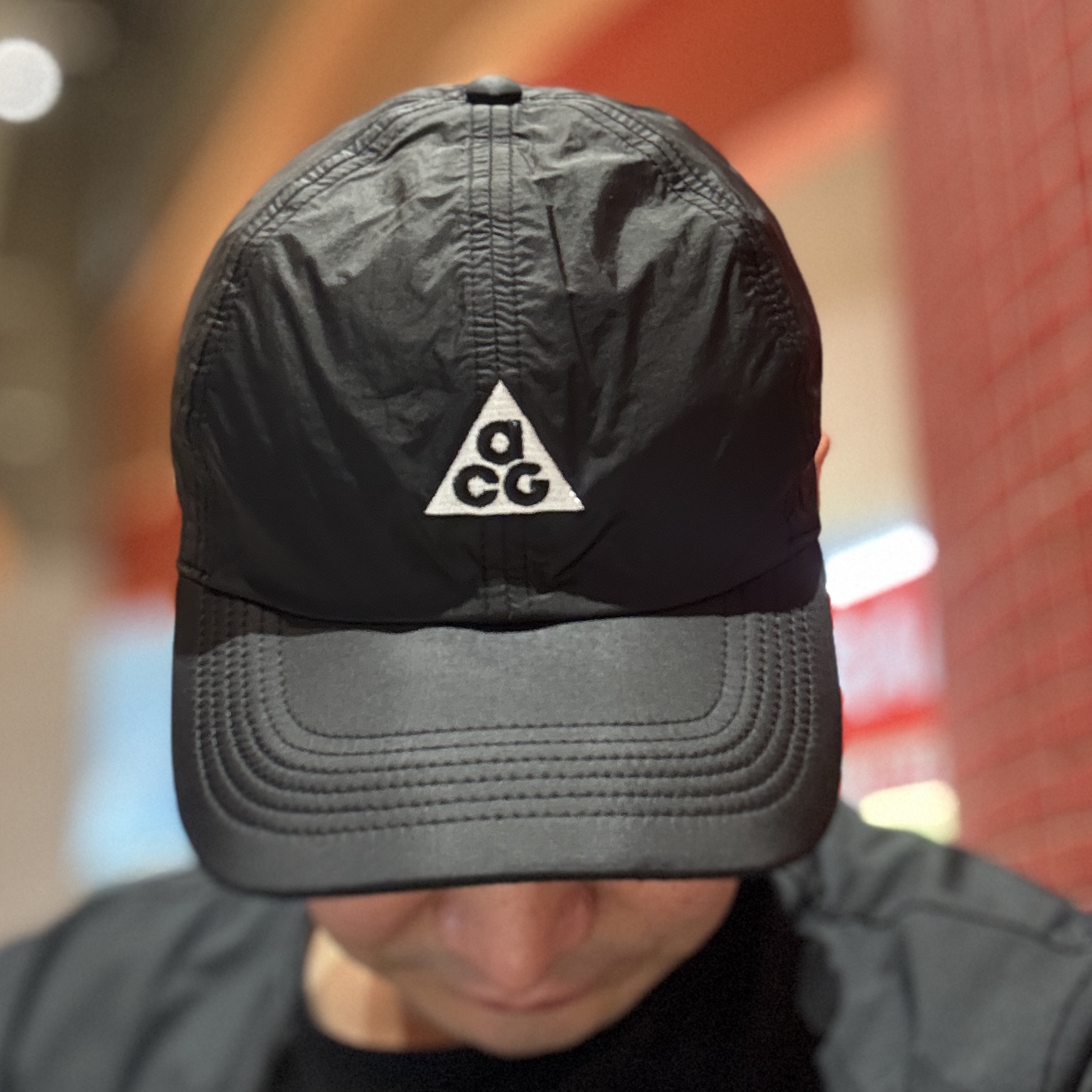 Nike ACG Trail Cap Black 착용 스타일 - 2