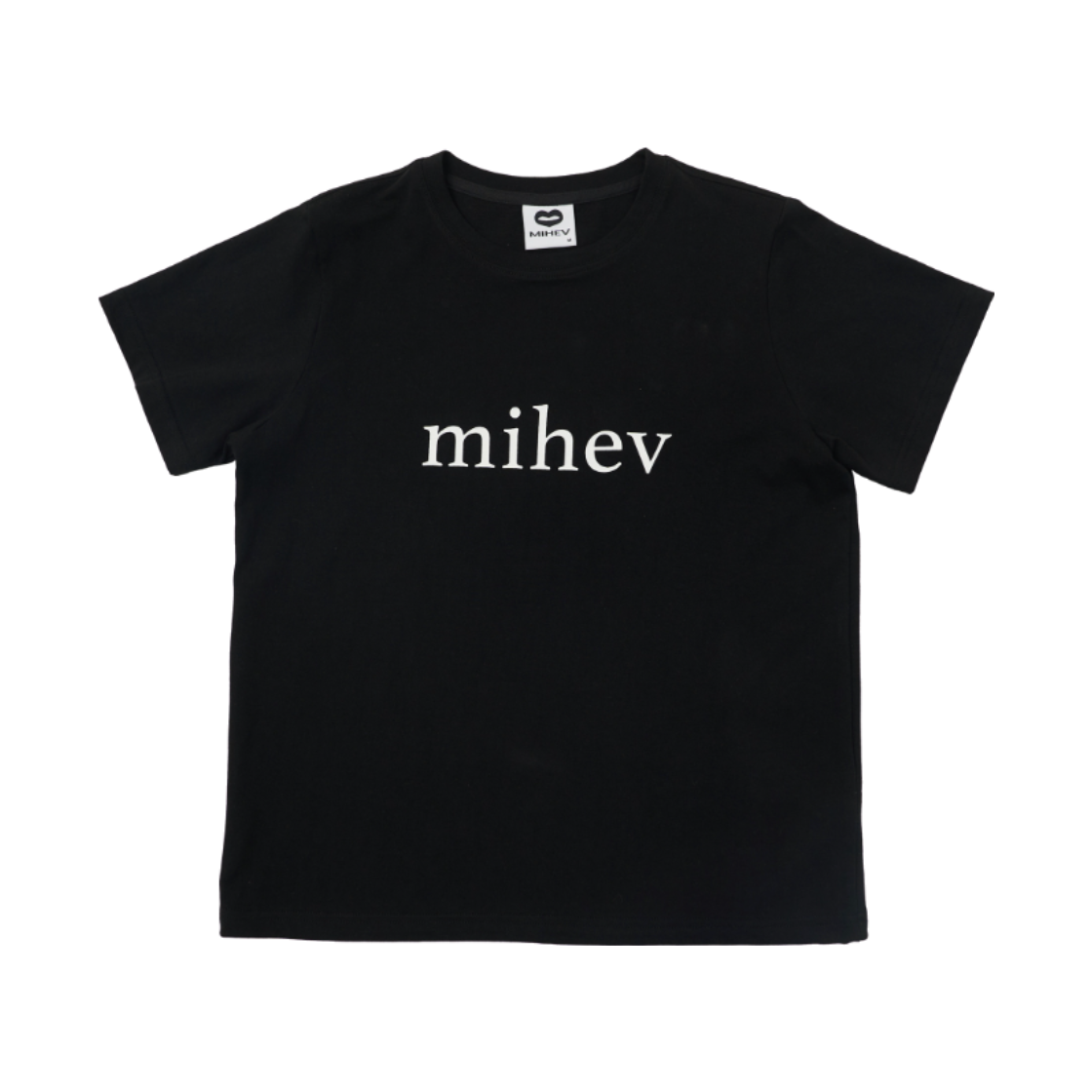 2EAT004B mihev Logo T-Shirt Black