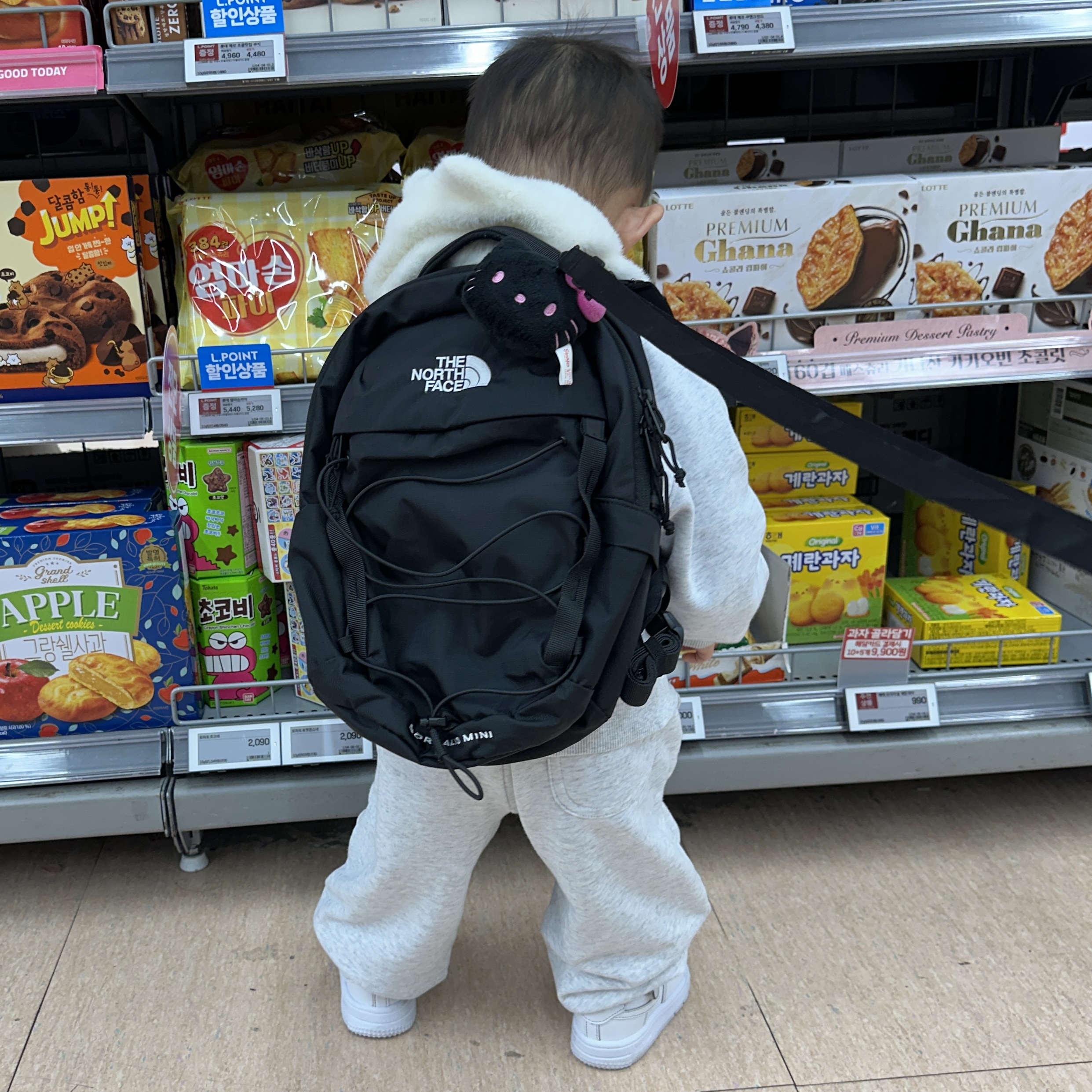 The North Face Borealis Mini Backpack Black, (TD) Nike Air Force 1 Low EasyOn White 착용 스타일 - 2