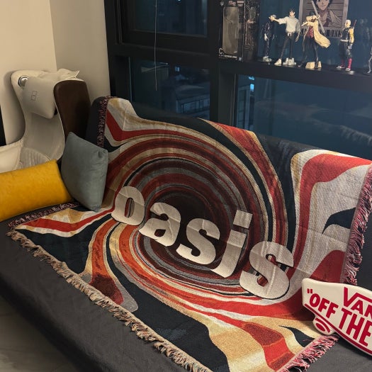 未使用品 NOICE X OASIS UNION JACK BLANKET Noice x Oasis Union J STYLE | KREAM