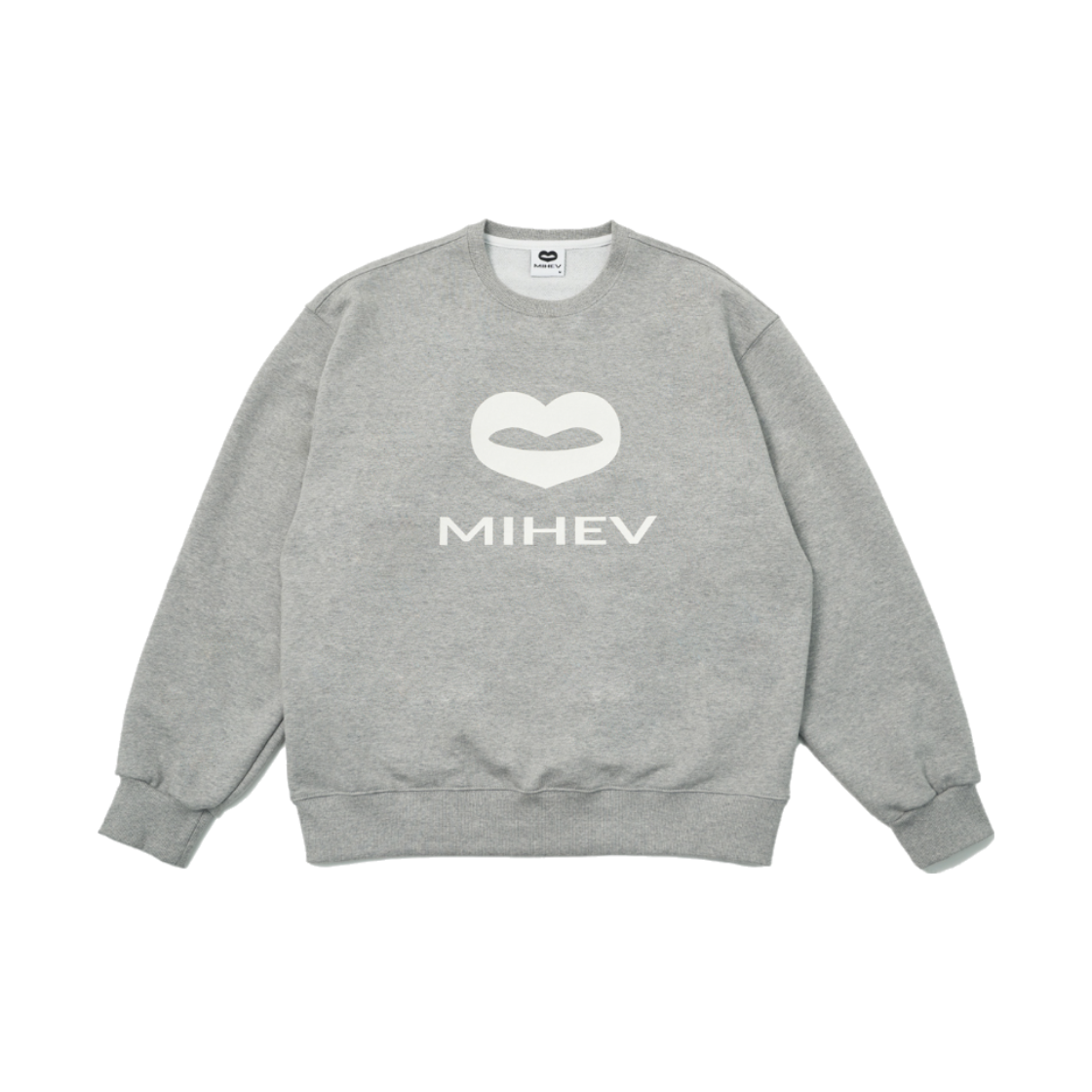 2DCT005ME mihev Big Classic Logo Sweatshirt Melange