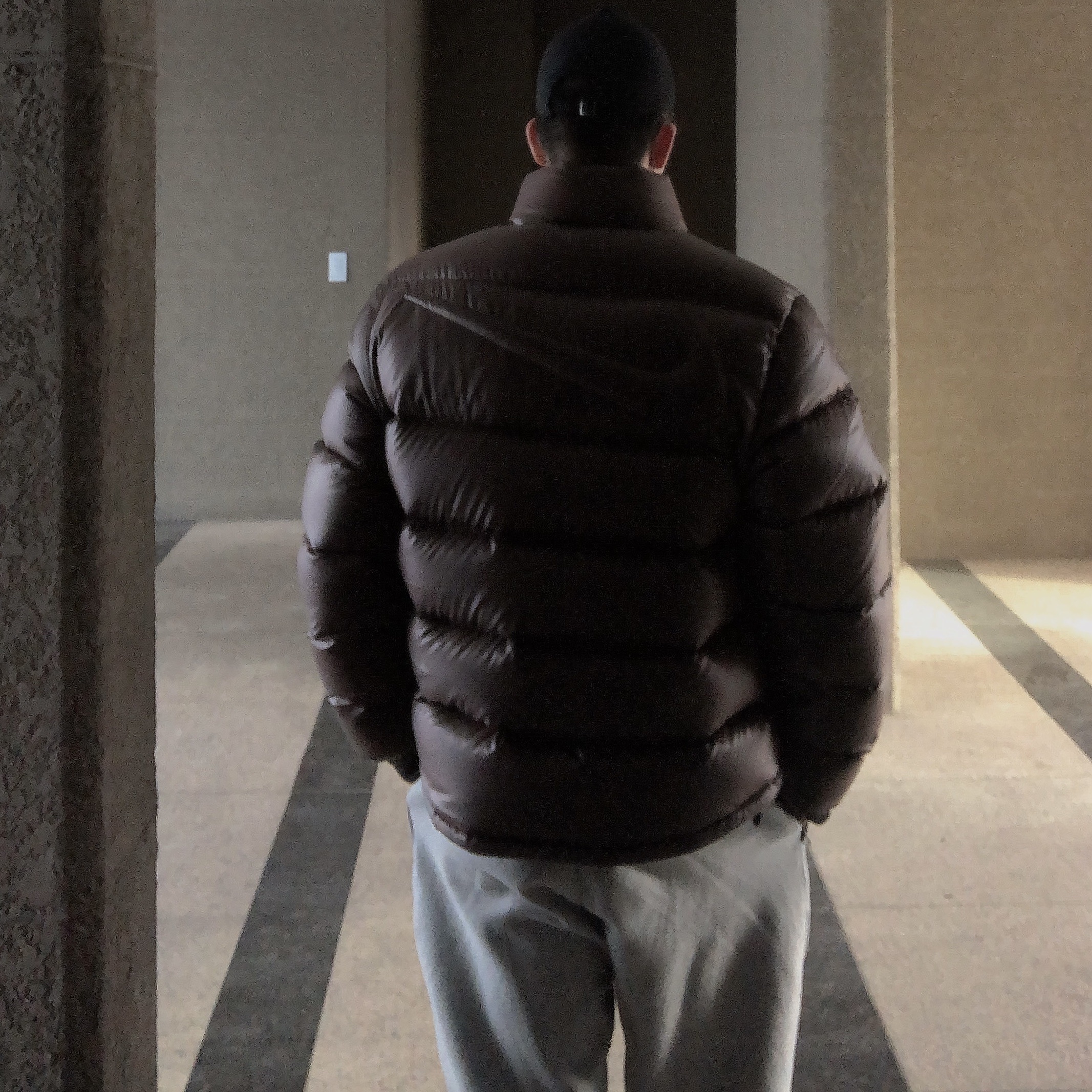 Nike x Drake Nocta Sunset Puffer Jacket Baroque Brown Olive Grey - Asia 착용 스타일 - 1