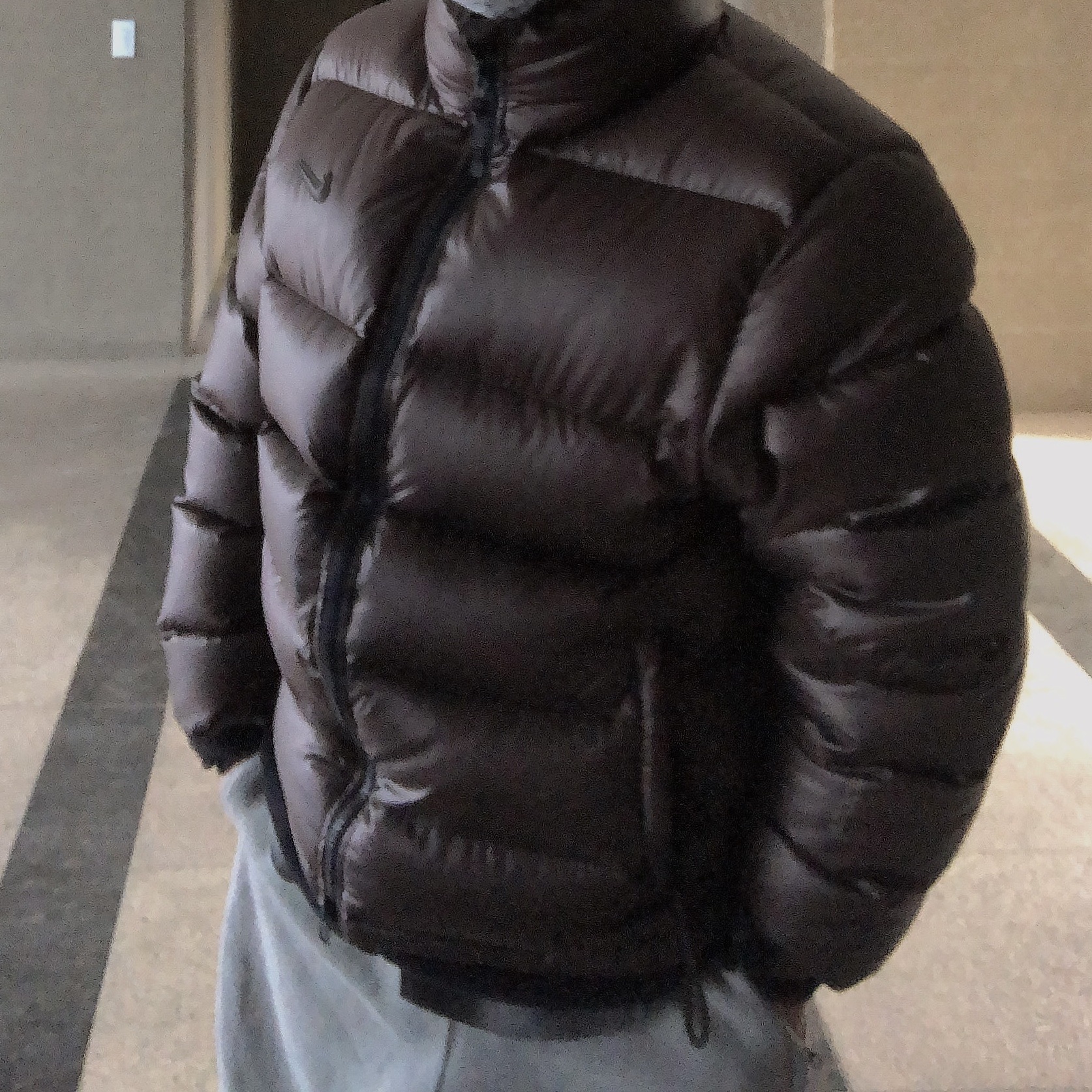 Nike x Drake Nocta Sunset Puffer Jacket Baroque Brown Olive Grey - Asia 착용 스타일 - 1