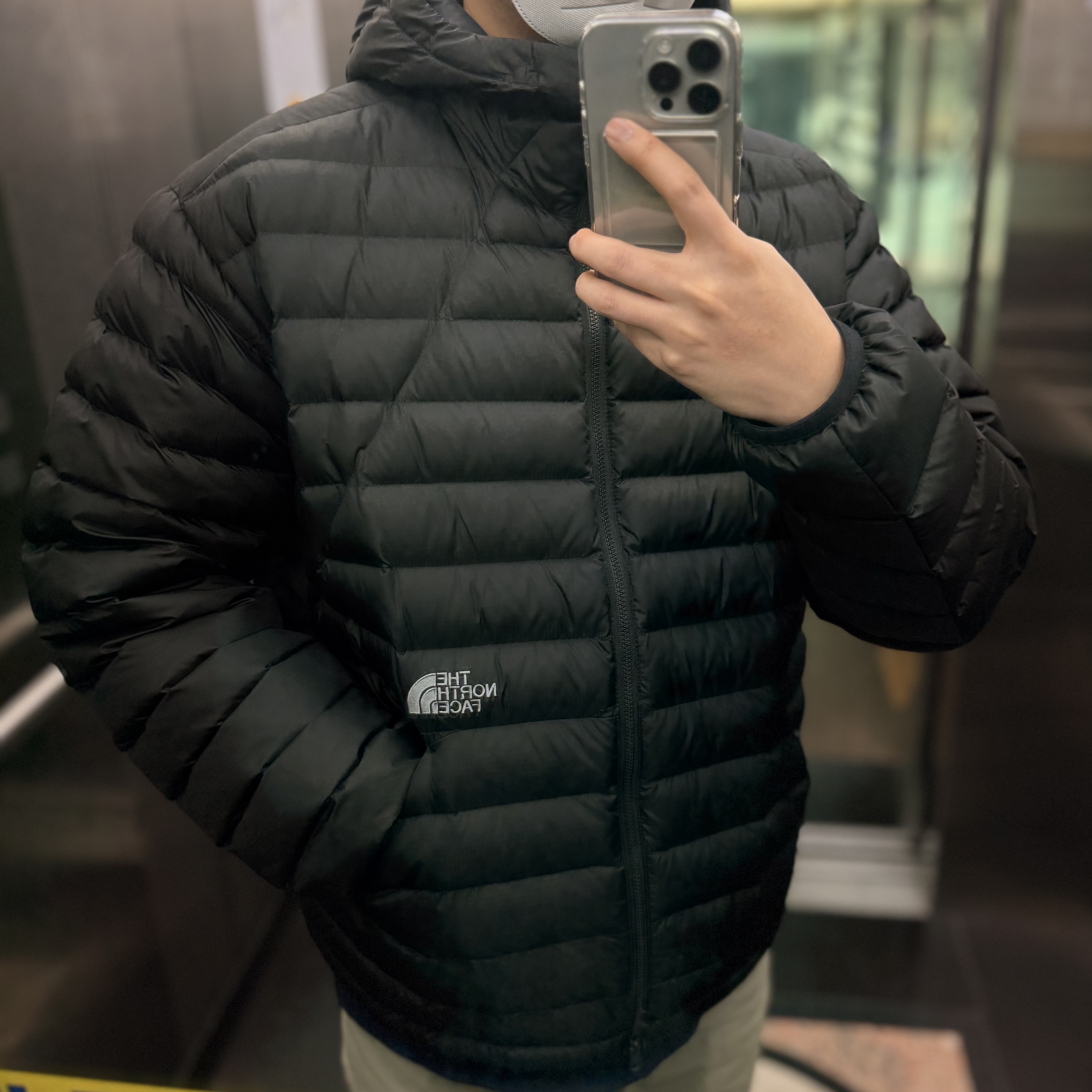 The North Face Ventus On Jacket Black 착용 스타일 - 2