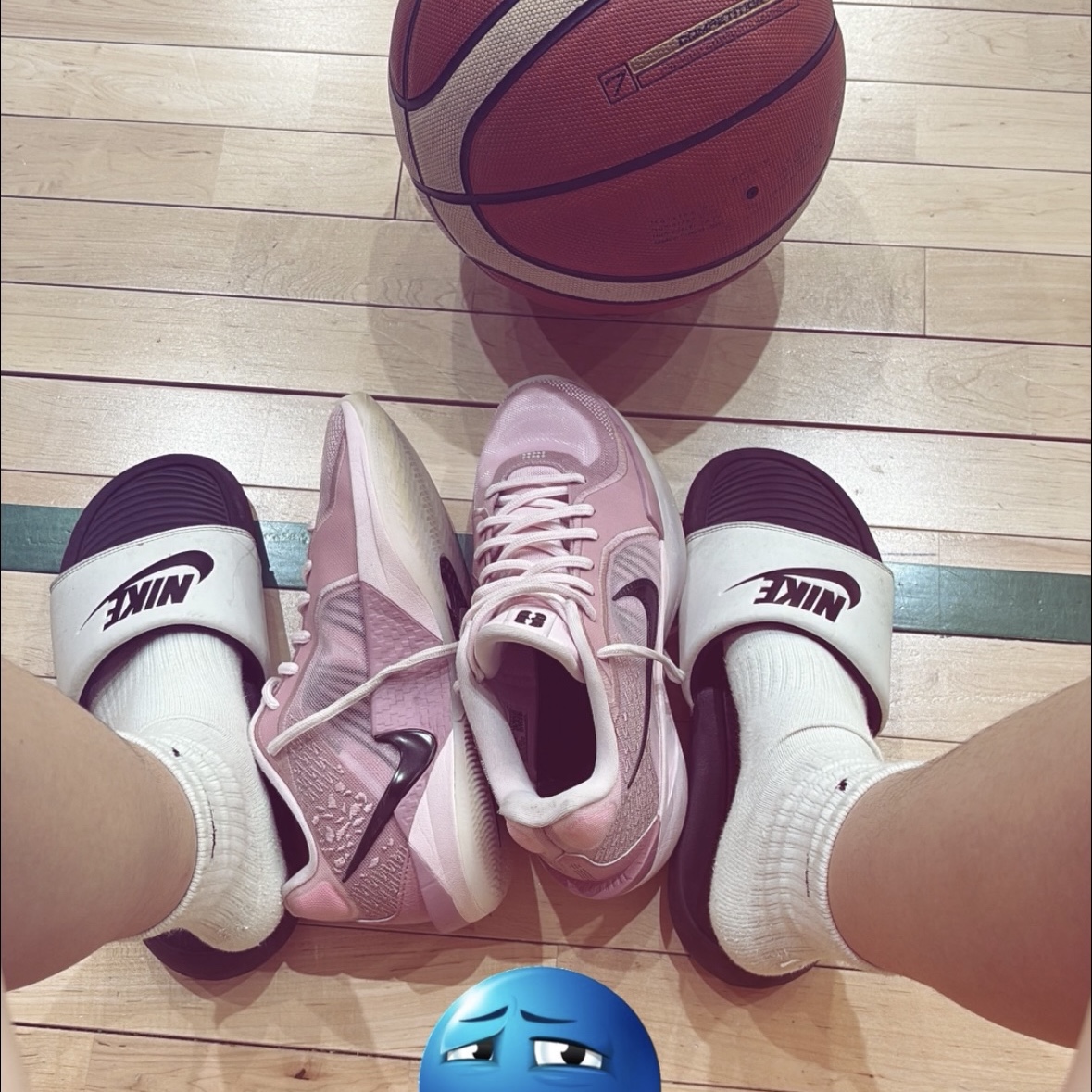 Nike Sabrina 2 EP Pink Foam Black 착용 스타일 - 1