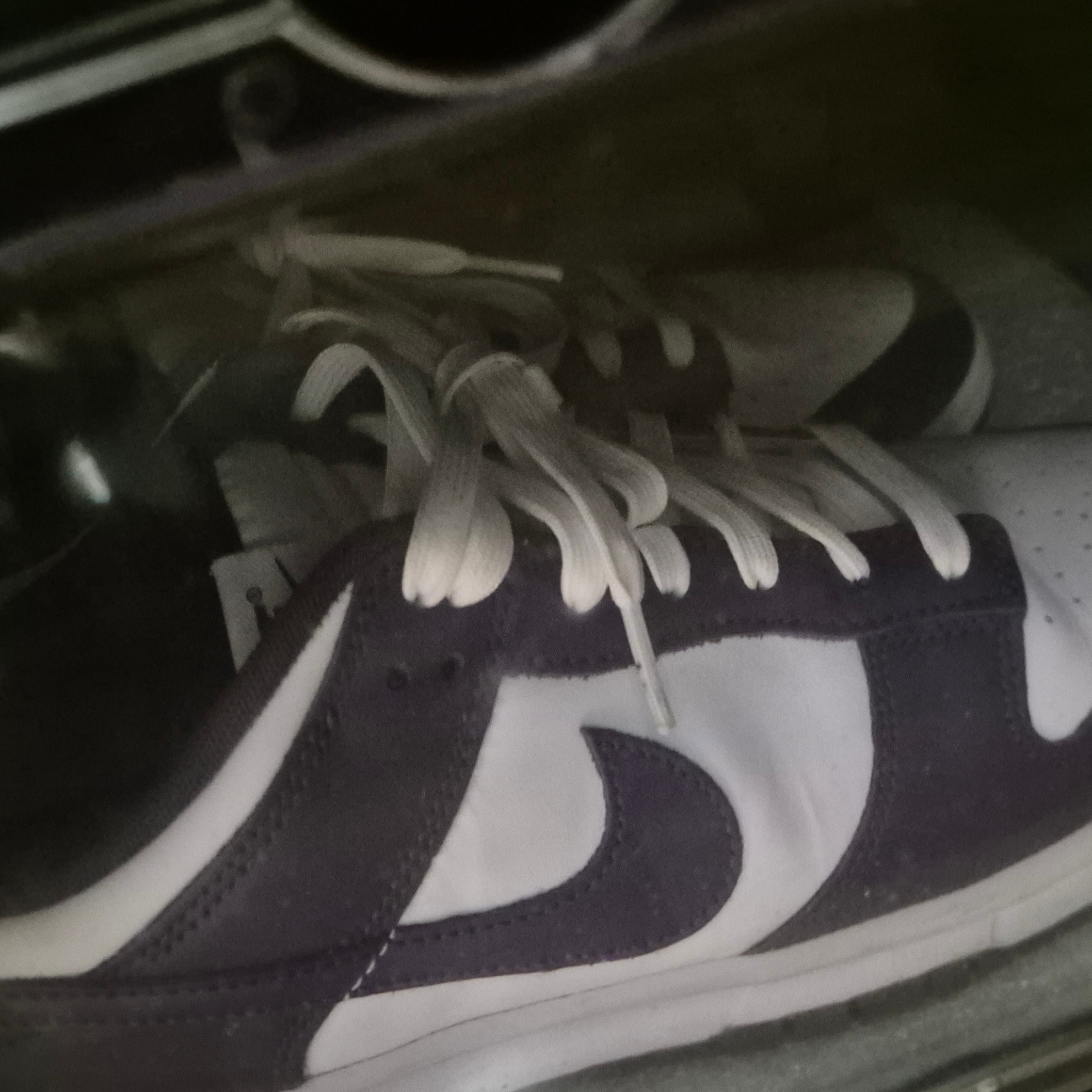 Nike Dunk Low Retro Championship Court Purple 착용 스타일