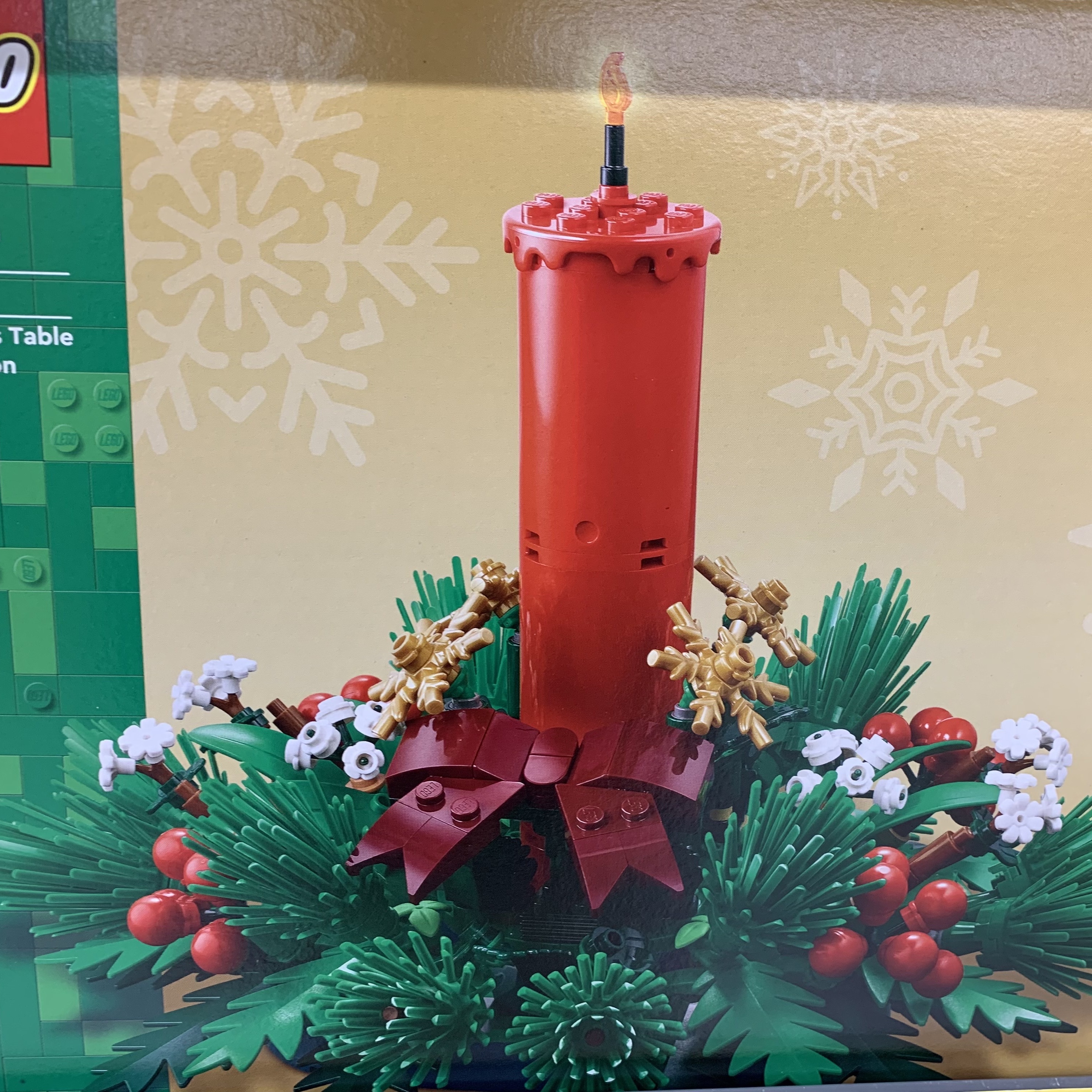 Lego Christmas Table Decoration 착용 스타일