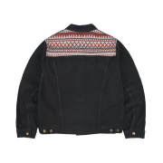 ersco Ancient Denim Trucker Jacket Black