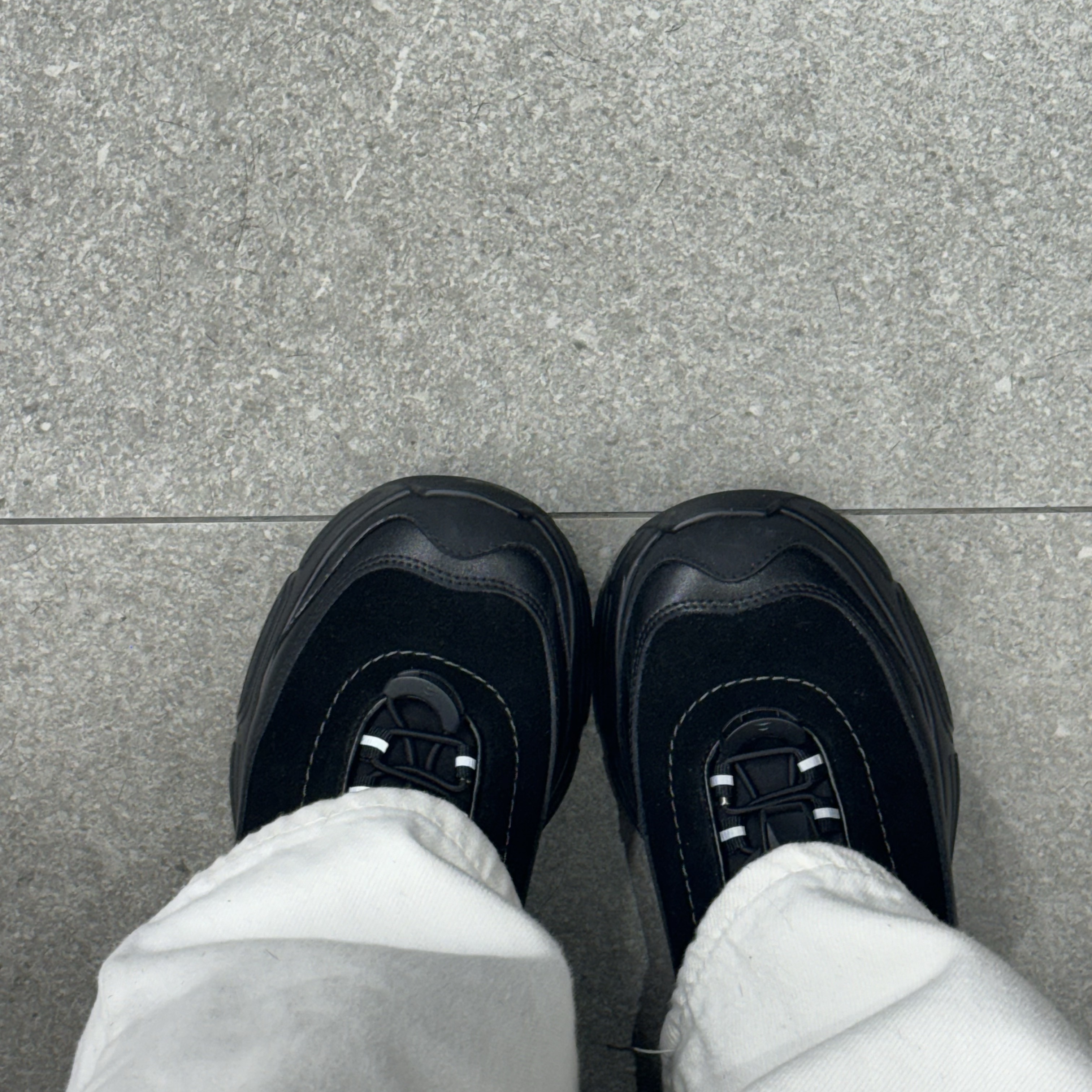 Thom McAn Toronto 01 Sneakers Black 착용 스타일 - 1
