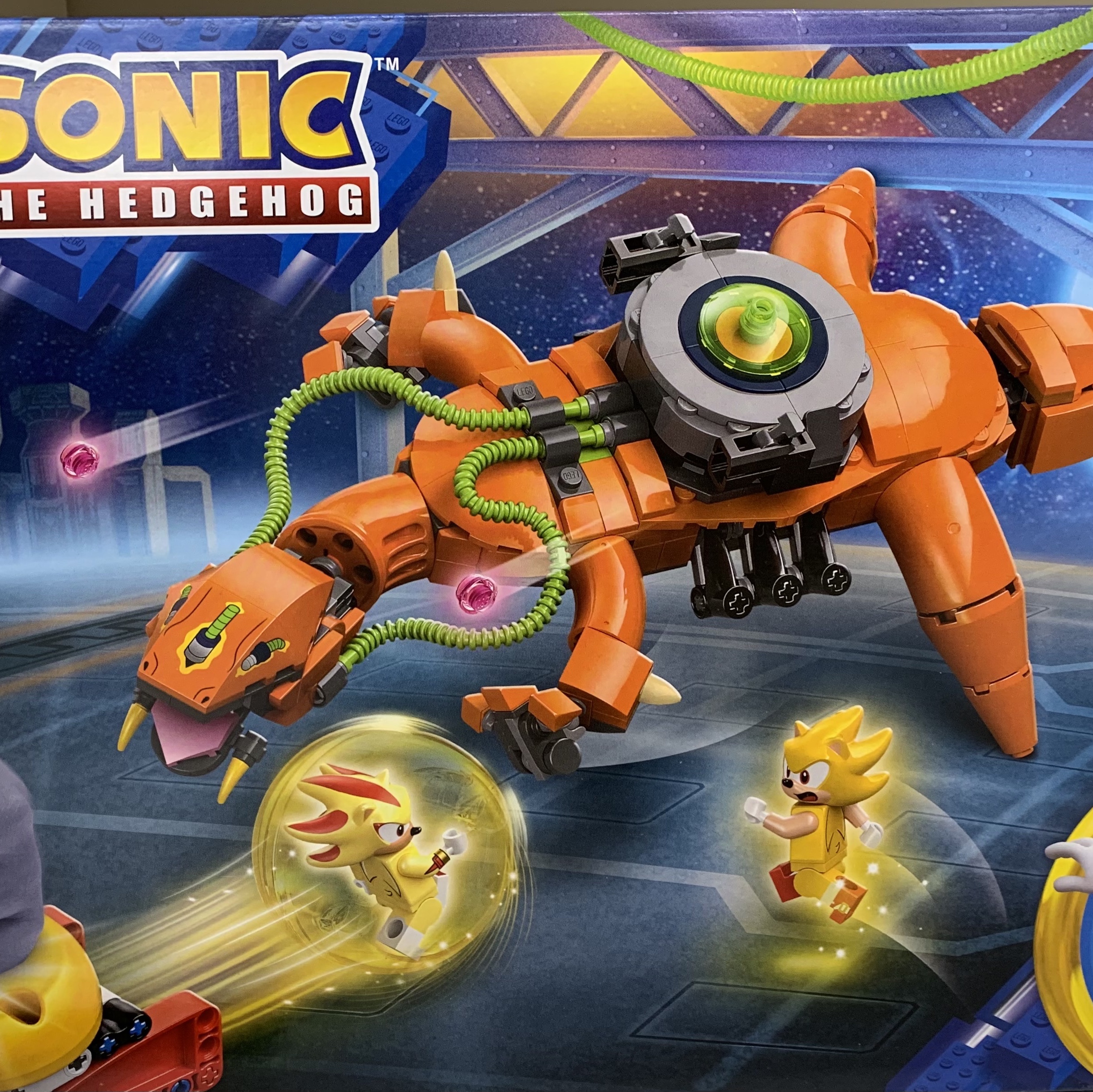 Lego Sonic The Hedgehog Super Shadow vs. Biolizard 착용 스타일