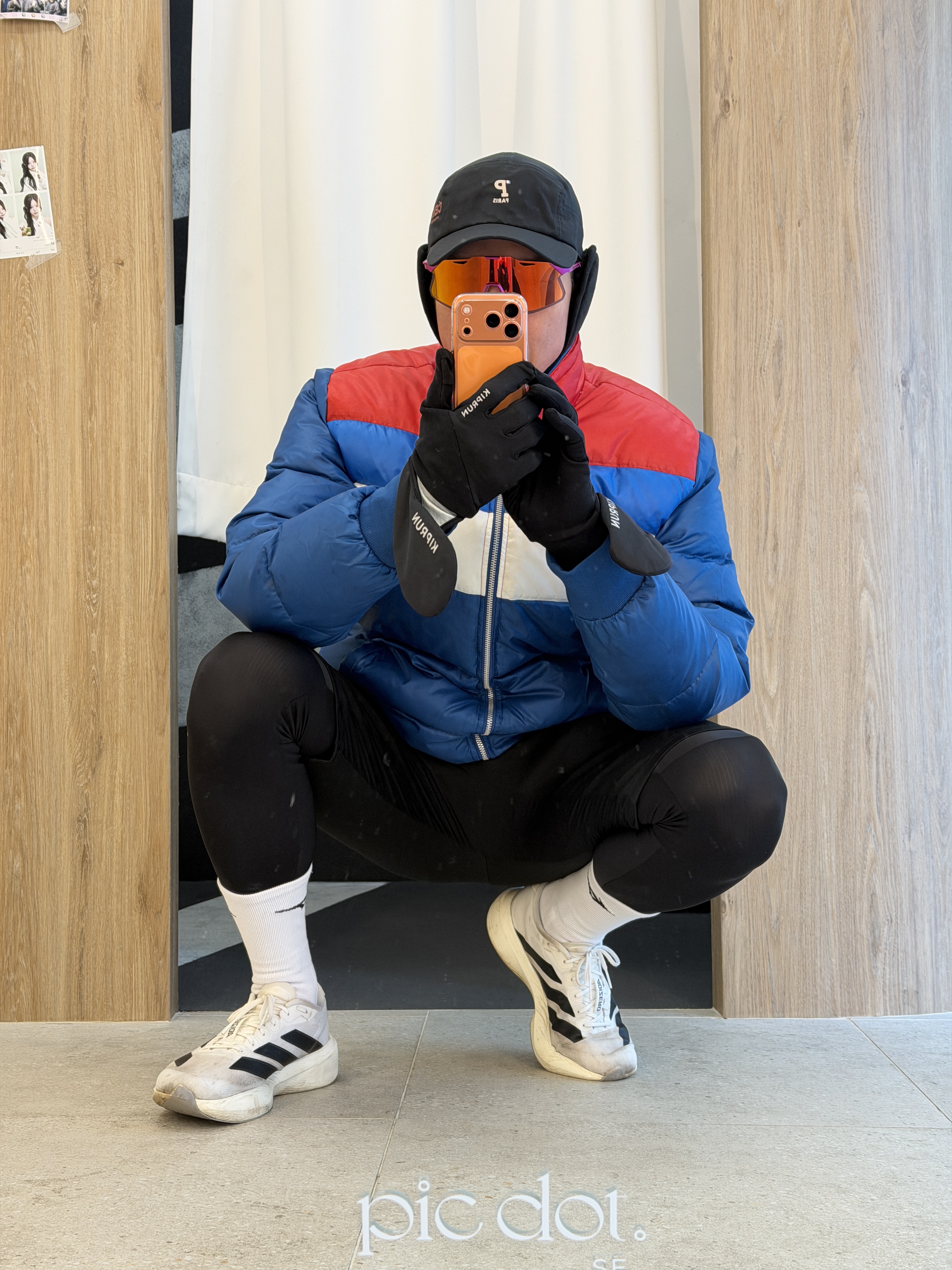 Adidas Adizero EVO SL Cloud White Core Black 착용 스타일 - 1