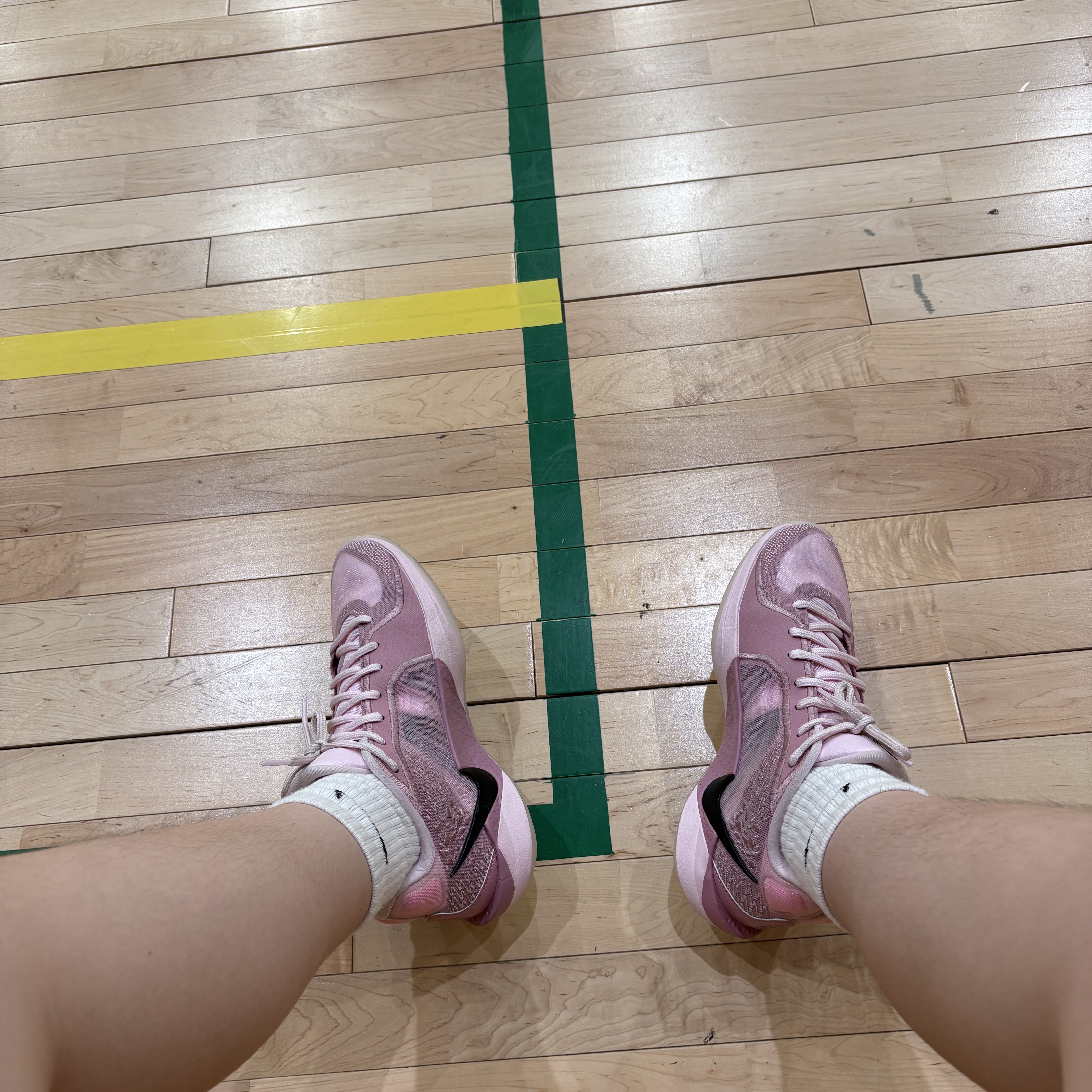 Nike Sabrina 2 EP Pink Foam Black 착용 스타일 - 2