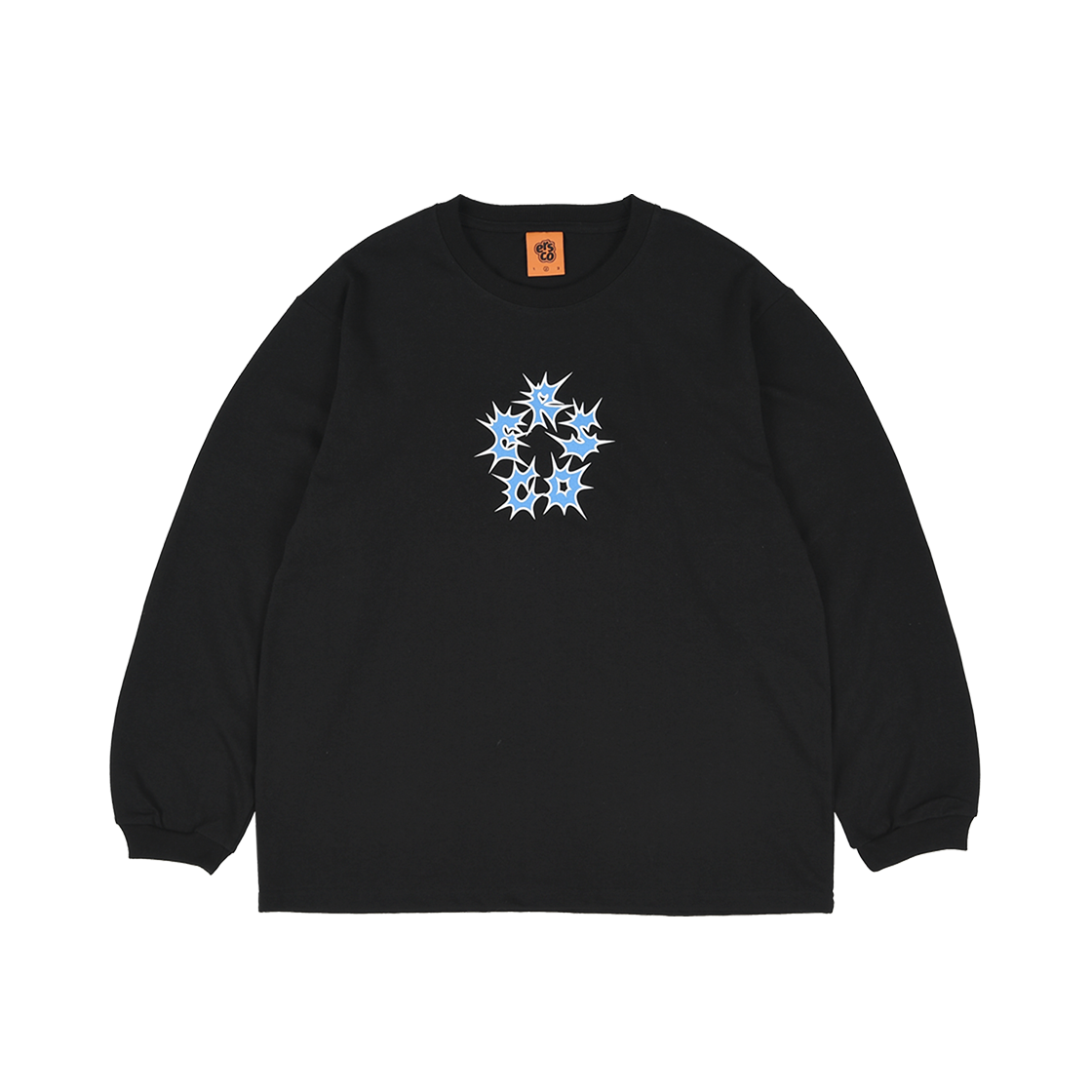 이알에스코 가시 로고 슬리브 블랙(ersco Thorn Logo Sleeve Black)