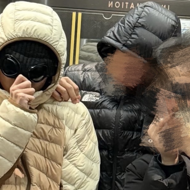 Nike ACG Lava Flow Therma-Fit ADV Jacket Light Khaki Parachute Beige - Asia, C.P. Company Extra Fine Merino Wool Goggle Beanie Black - 24FW 착용 스타일 - 1