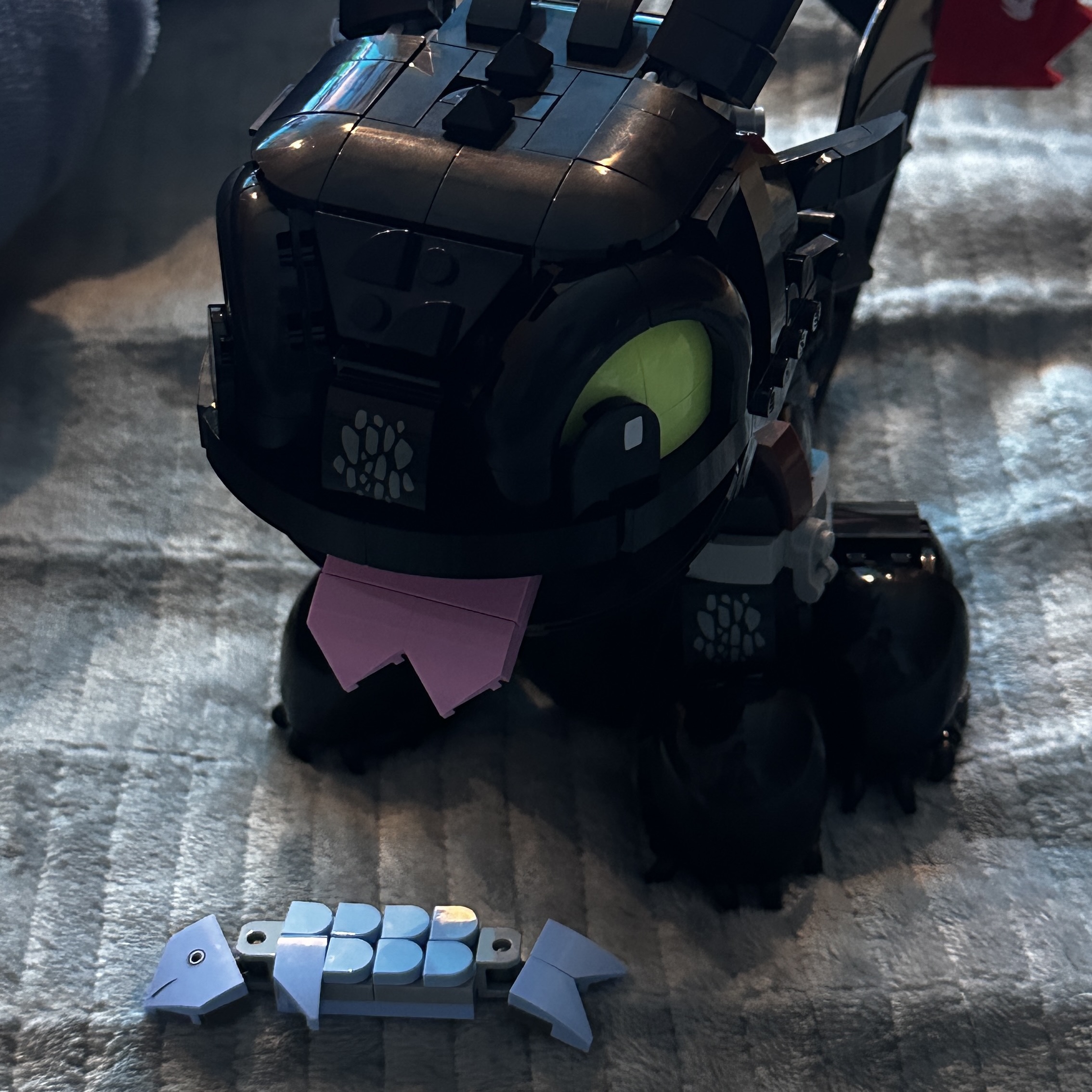 Lego How to Train Your Dragon Toothless 착용 스타일