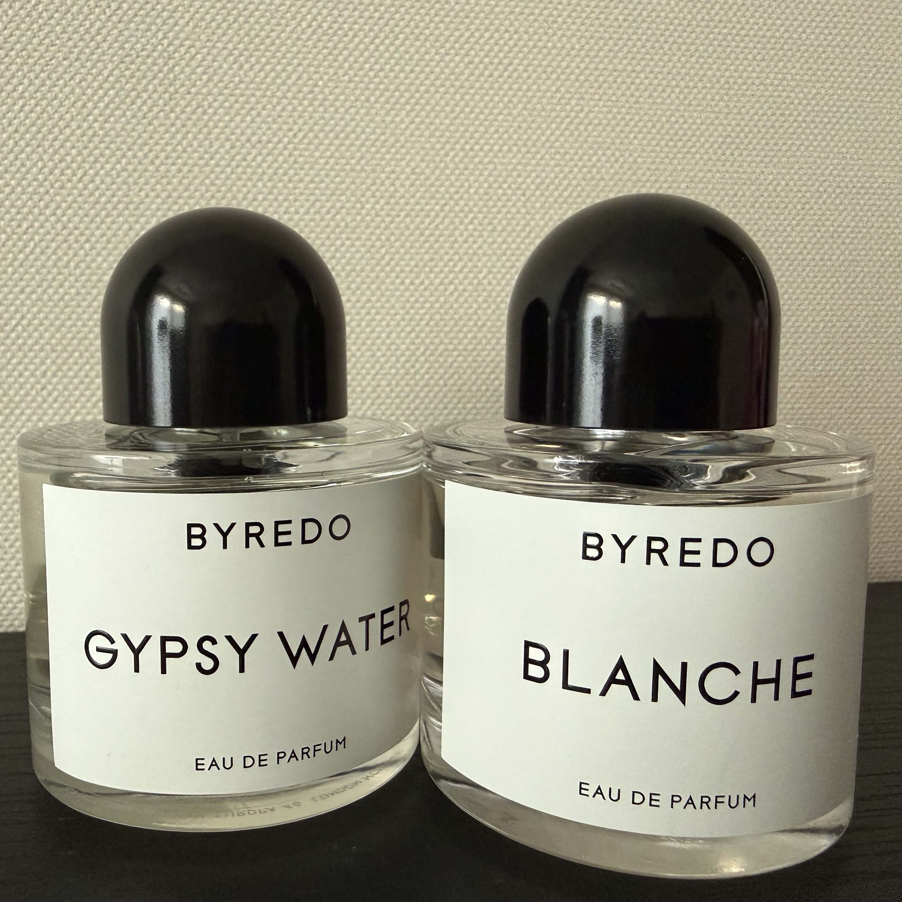 Byredo Gypsy Water Eau De Parfum 50ml, Byredo Blanche Eau De Parfum 50ml 착용 스타일