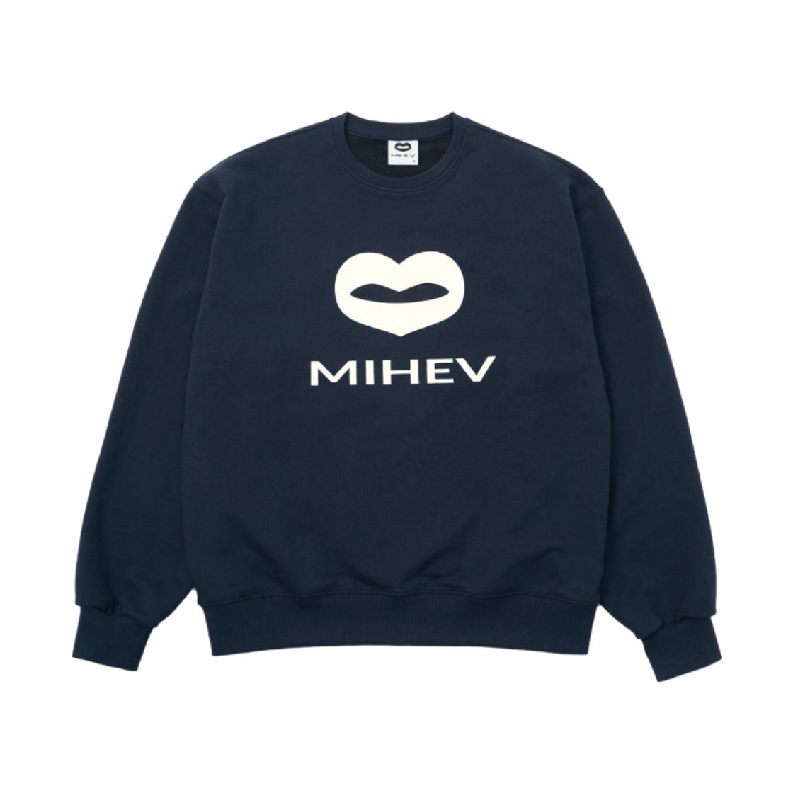 2DCT005N mihev Big Classic Logo Sweatshirt Navy