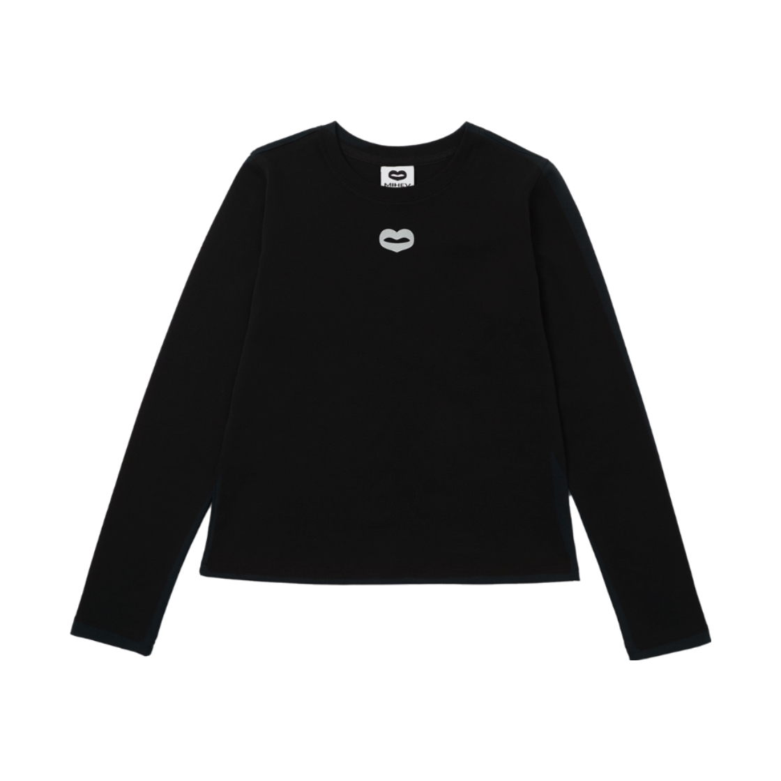 2DCT001B mihev Classic Small Symbol Long Sleeve Black