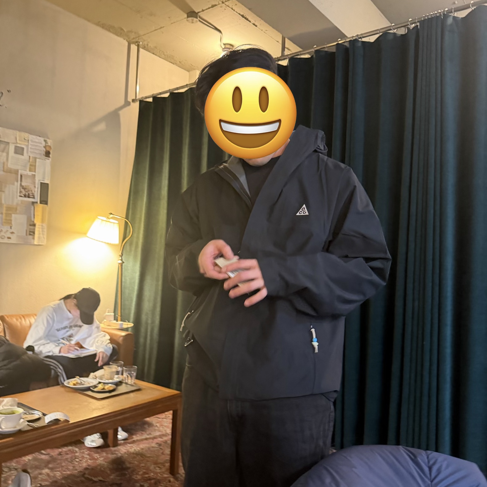Nike ACG Storm-Fit ADV Cascade Rains Full Zip Jacket Black - Asia 착용 스타일 - 2