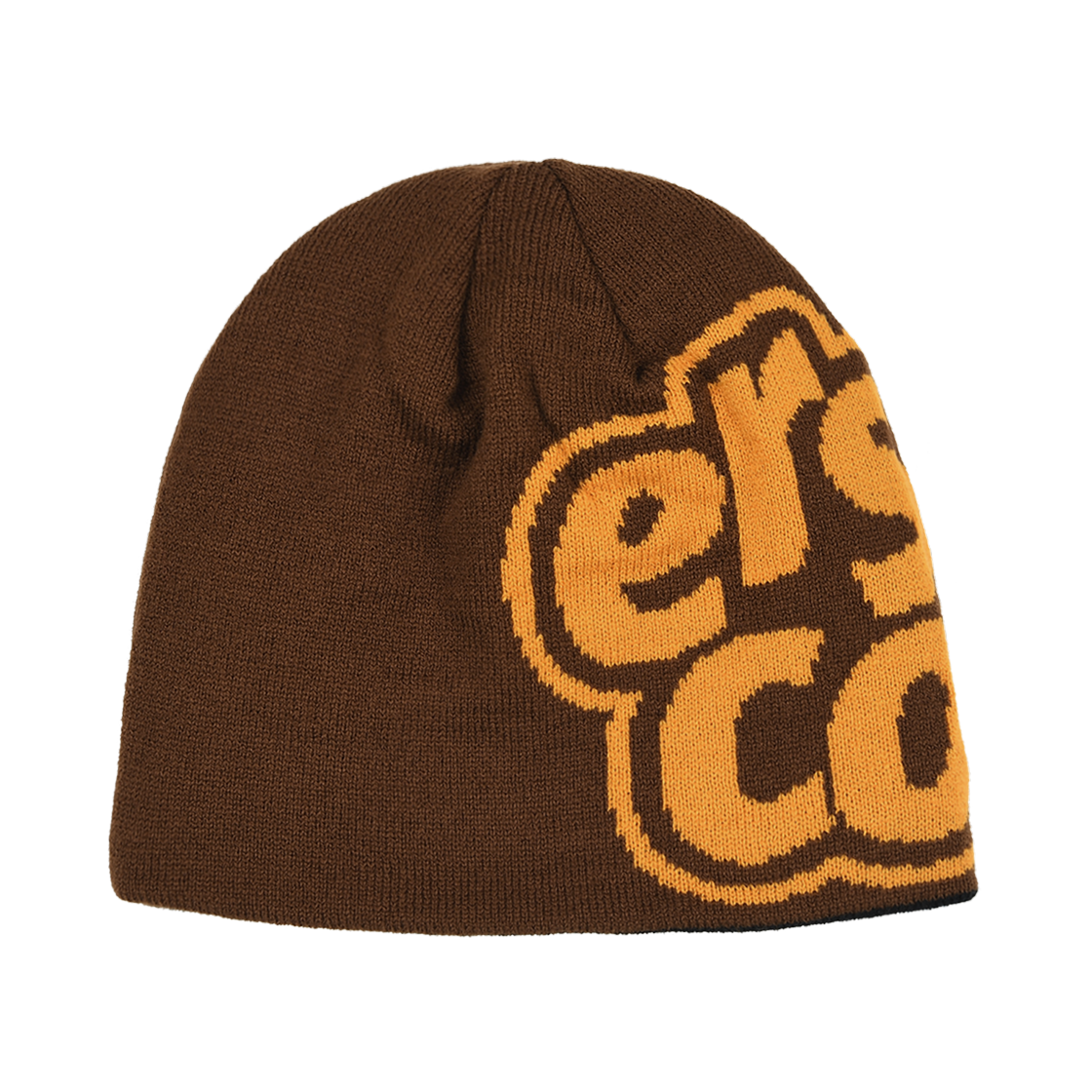 이알에스코 리버시블 니트 비니 브라운(ersco Reversible Knit Beanie Brown) - 3