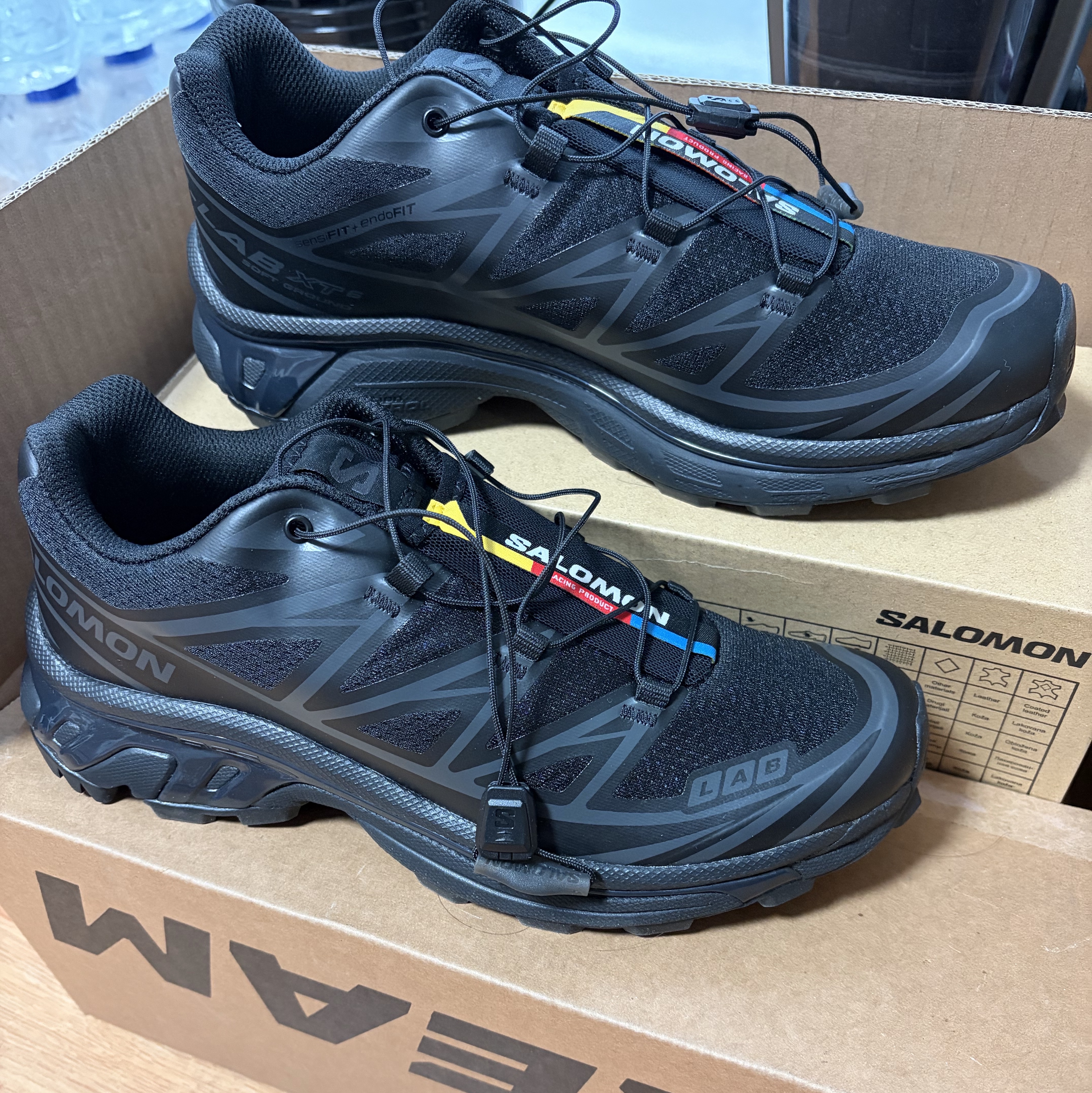 Salomon XT-6 ADV Black 착용 스타일