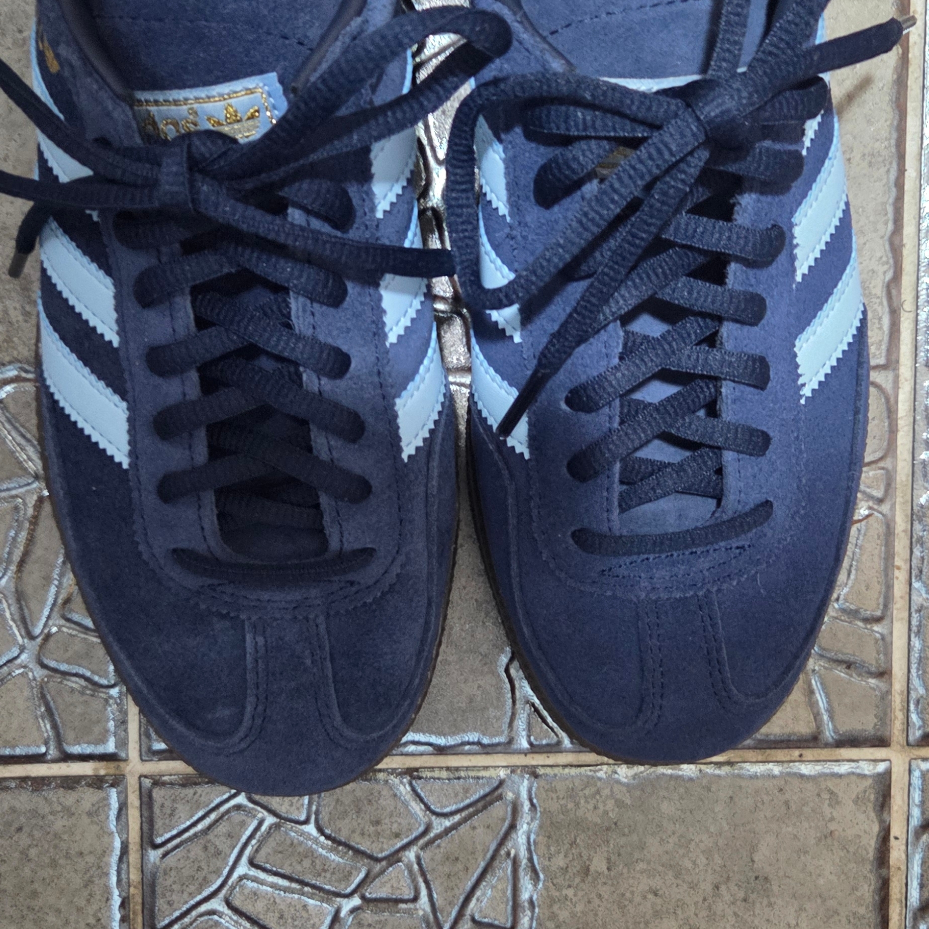 Adidas Spezial Handball Collegiate Navy 착용 스타일