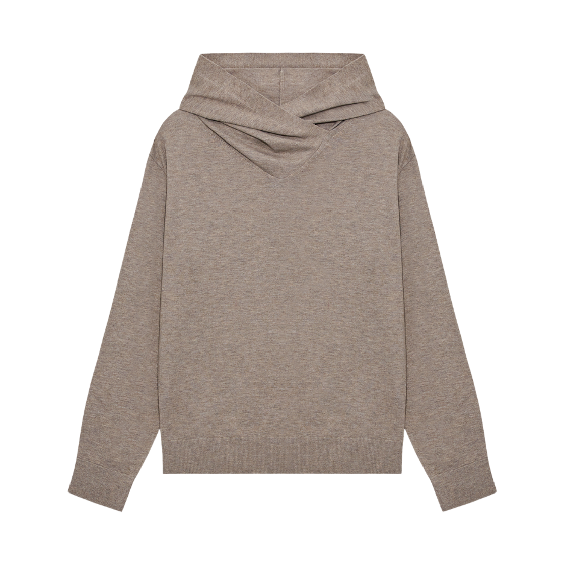 사로스 니트 후드 라이트 브라운 2(Saros Knit Hooded Light Brown 2)