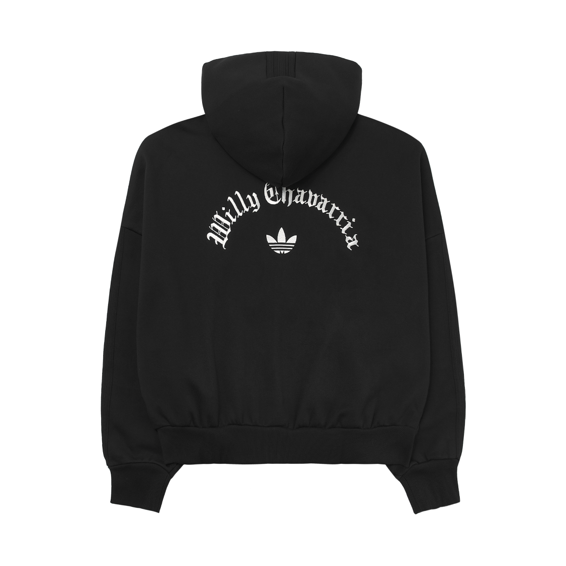 아디다스 x 윌리 차바리아 차바리아 헤비웨이트 지퍼 후드 블랙 - US 사이즈(Adidas x Willy Chavarria Chavarria Heavyweight Zip Hoodie Black - US Sizing) - 2