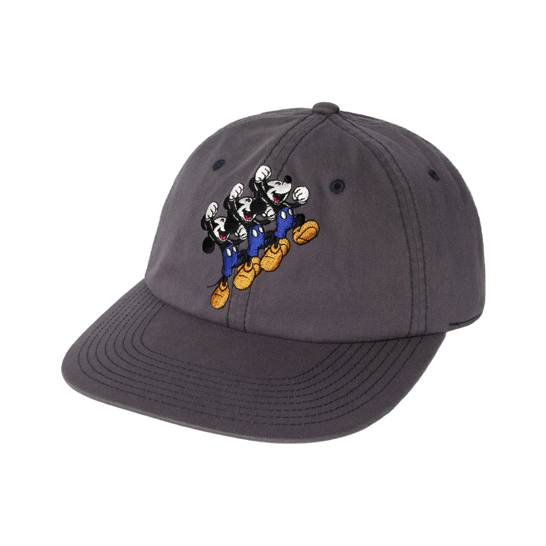 DS253WHWBC02CHA Thisisneverthat x Disney Mickey Bounce Cap Charcoal