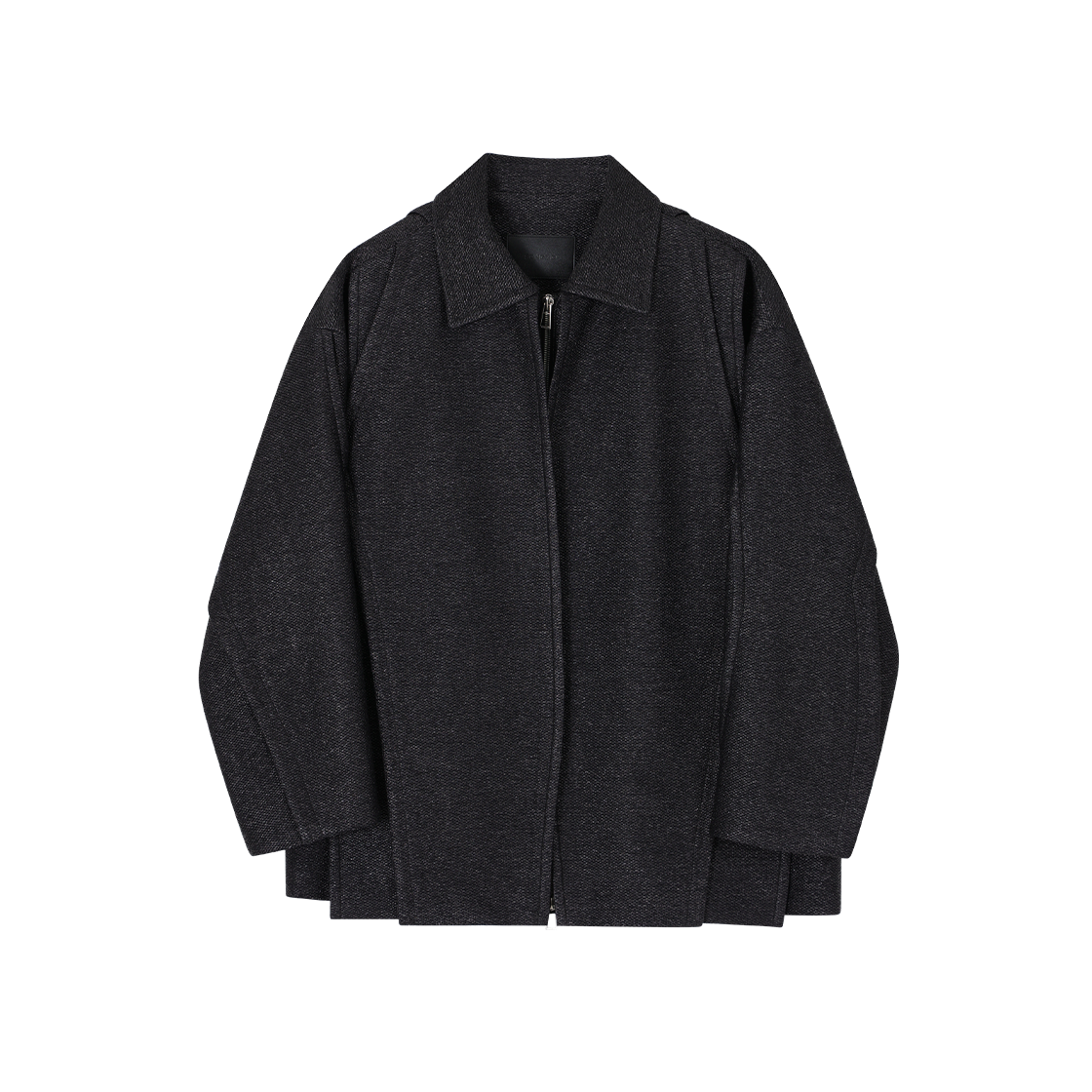 SI2JP704BK SONGZIO COLLECTION Polyptych Collared Jacket Black