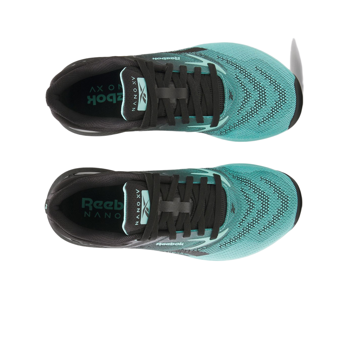 (W) 리복 나노 X5 블랙 아쿠아((W) Reebok Nano X5 Black Aqua) - 2