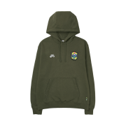 Nike SB Fleece Pullover Hoodie Medium Olive White - Asia