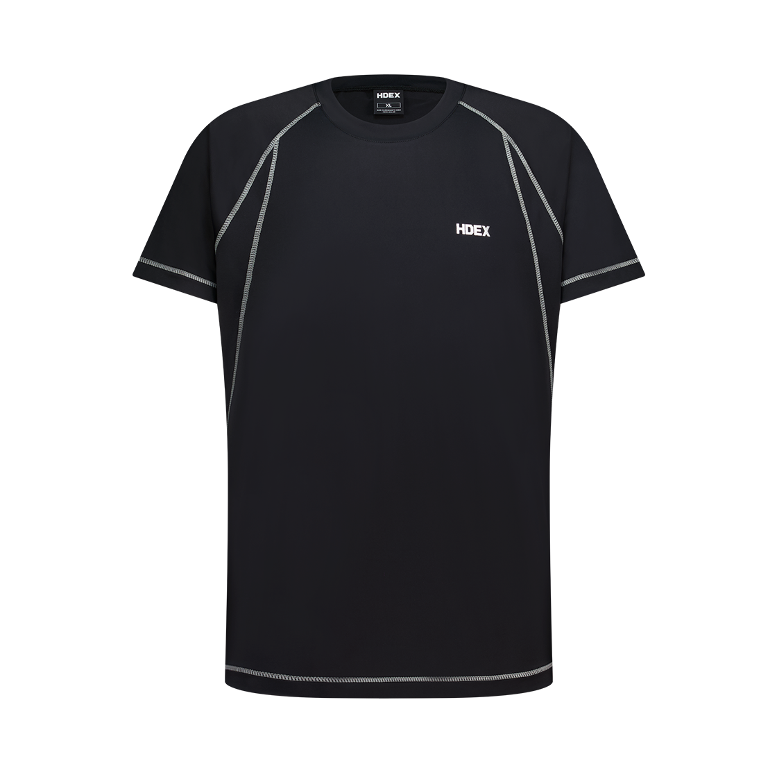 H1AM1MSTS010BK HDEX Pro Muscle Fit Compression Short Sleeve Black