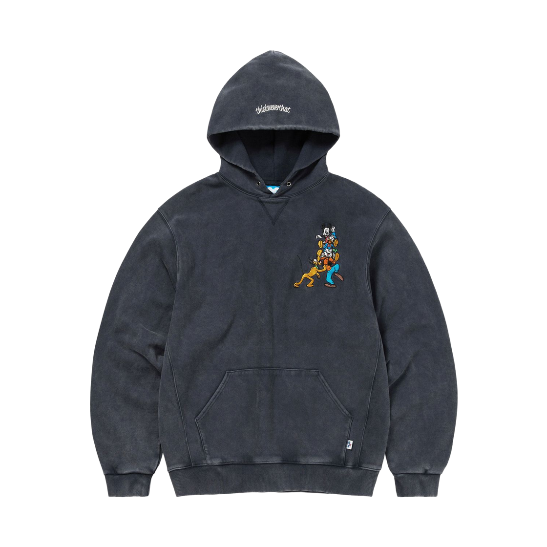 디스이즈네버댓 x 디즈니 미키 프렌즈 후드 네이비(Thisisneverthat x Disney Mickey Friends Hoodie Navy) - 1