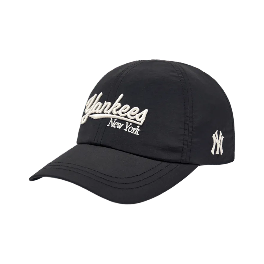 MLB 스포티브 샤이니 언스트럭처 볼캡 뉴욕 양키스 블랙(MLB Sportive Shiny Unstructured Ball Cap New York Yankees Black) - 1