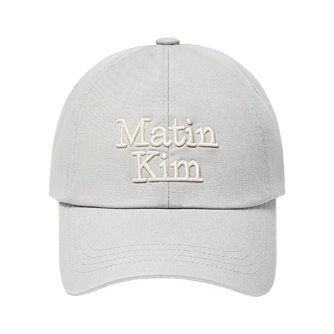 MK2500HT002VGY Matin Kim Matin Volume Logo Ball Cap Grey