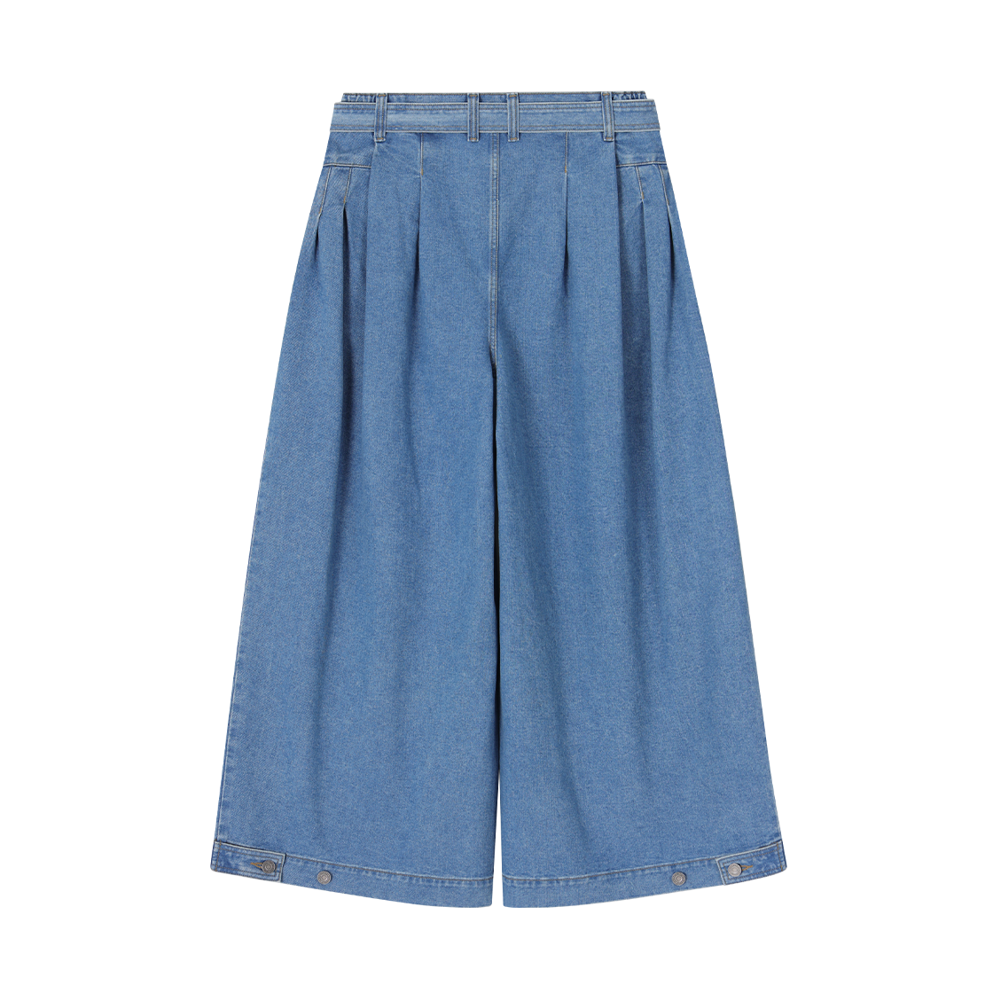 송지오 컬렉션 엣지폴드 볼륨 데님 블루(SONGZIO COLLECTION Edgefold Volume Denim Blue) - 2