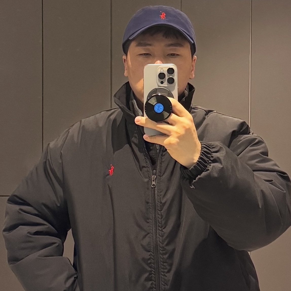 [30% 적립] Polo Ralph Lauren Cotton Chino Ball Cap Newport Navy 착용 스타일