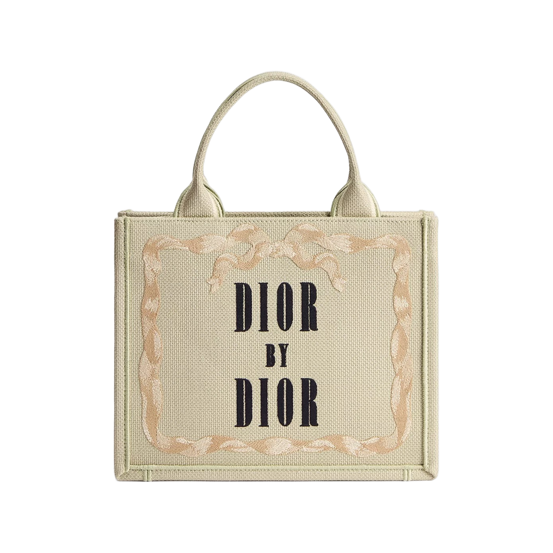디올 북 토트 스몰 스트랩 북 커버 자수 베이지 핑크 블랙(Dior Book Tote Small with Strap Book Cover Embroidery Beige Pink Black)
