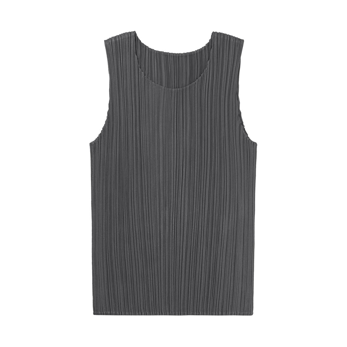 (W) 플리츠 플리즈 이세이 미야케 베이직 탱크탑 그레이((W) Pleats Please Issey Miyake Basics Tack Top Grey) - 1