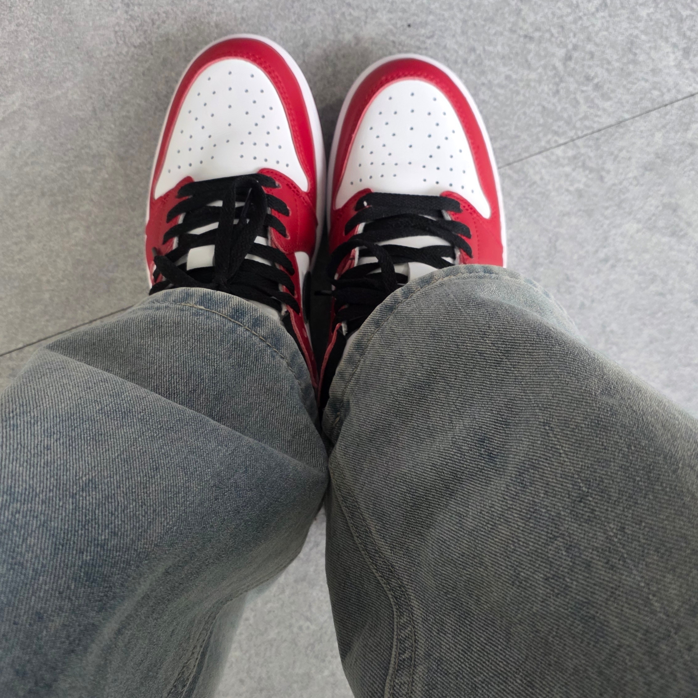 Jordan 1 Retro Low OG Chicago 착용 스타일 - 2