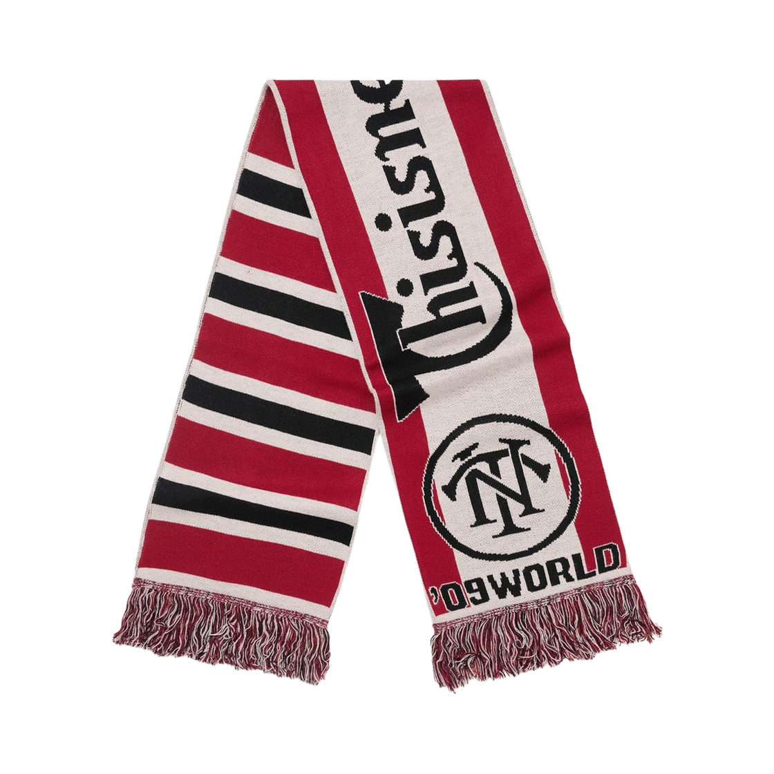 TN243WACSC02RED Thisisneverthat Football Muffler Red