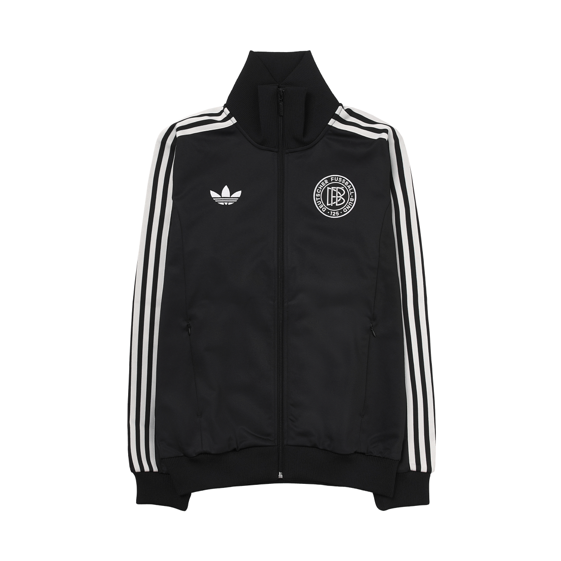 아디다스 독일 125주년 트랙탑 블랙 - KR 사이즈(Adidas Germany 125th Anniversary Track Top Black - KR Sizing)