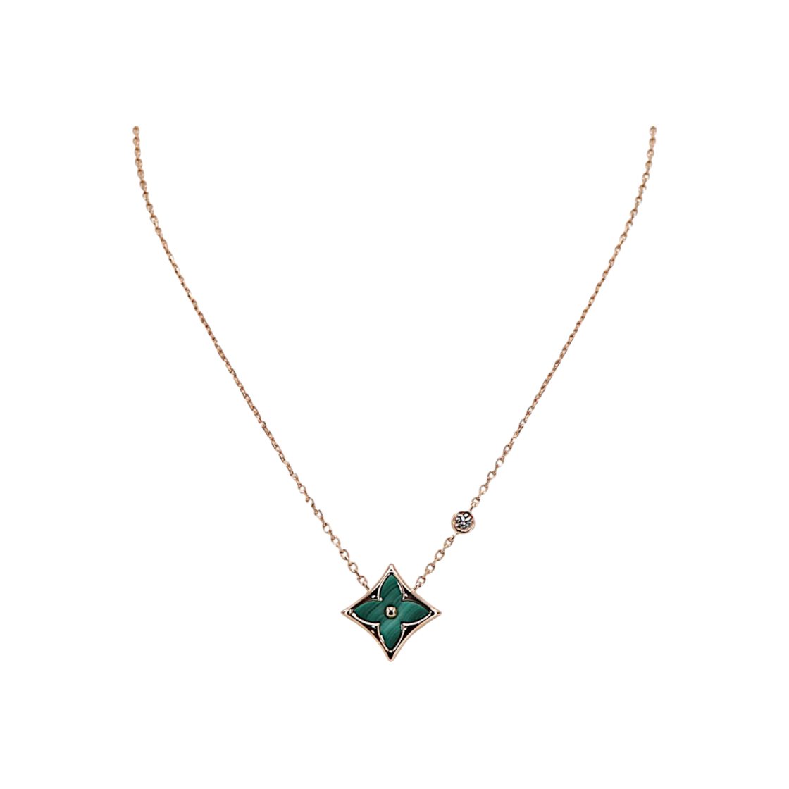 IT8HVLI6B7Q7 Louis Vuitton Color Blossom BB Star Pendant in Yellow Gold Q03276