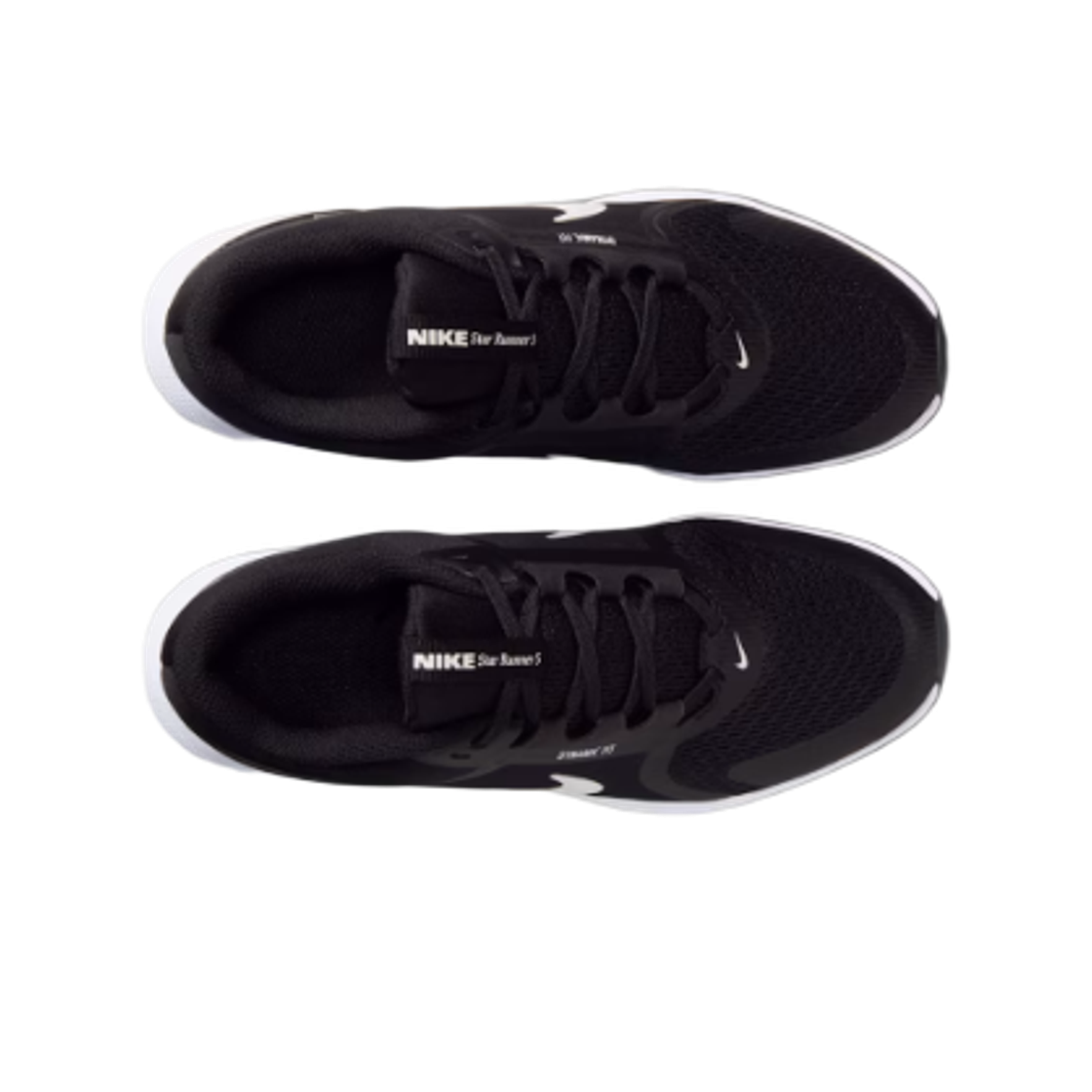 (GS) 나이키 스타 러너 5 블랙 화이트((GS) Nike Star Runner 5 Black White) - 2