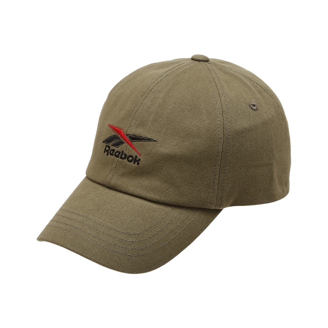 리복 벡터 로고 볼캡 카키(Reebok Vector Logo Ball Cap Khaki)